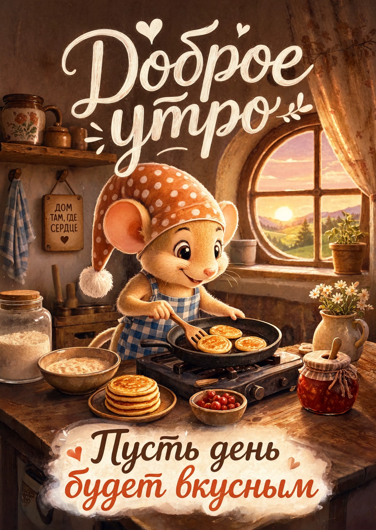 Открытка С Добрый Утром #168