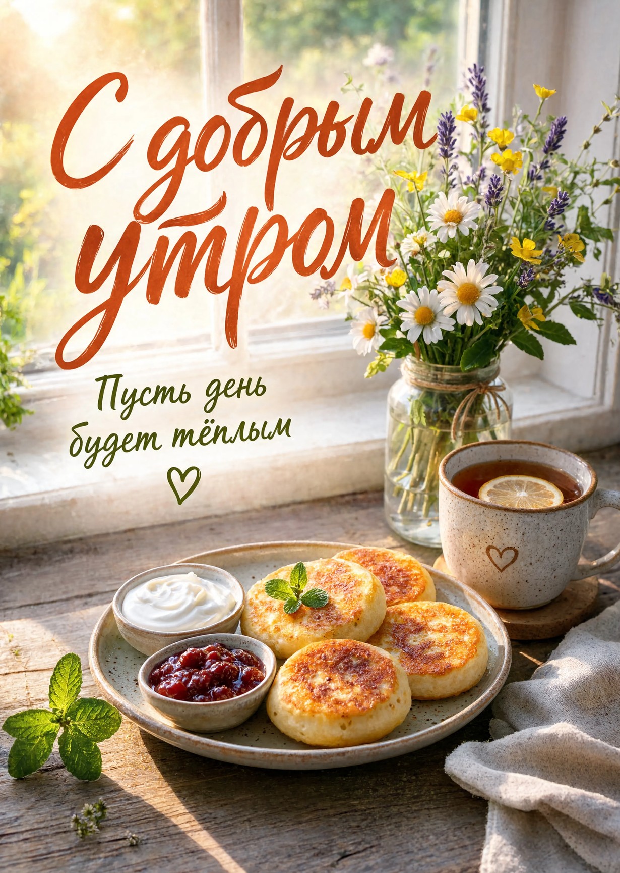 Открытка С Добрый Утром #172