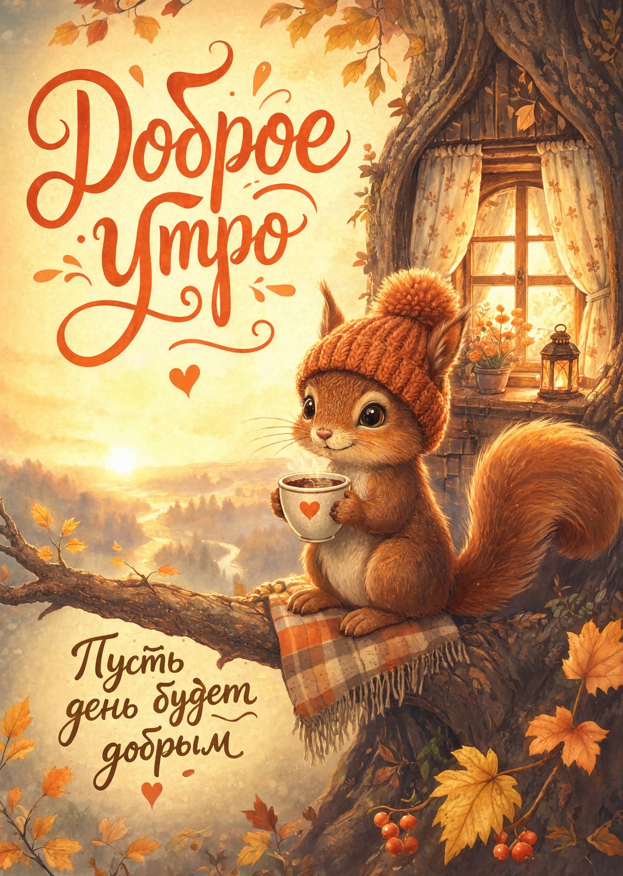 Открытка С Добрый Утром #176