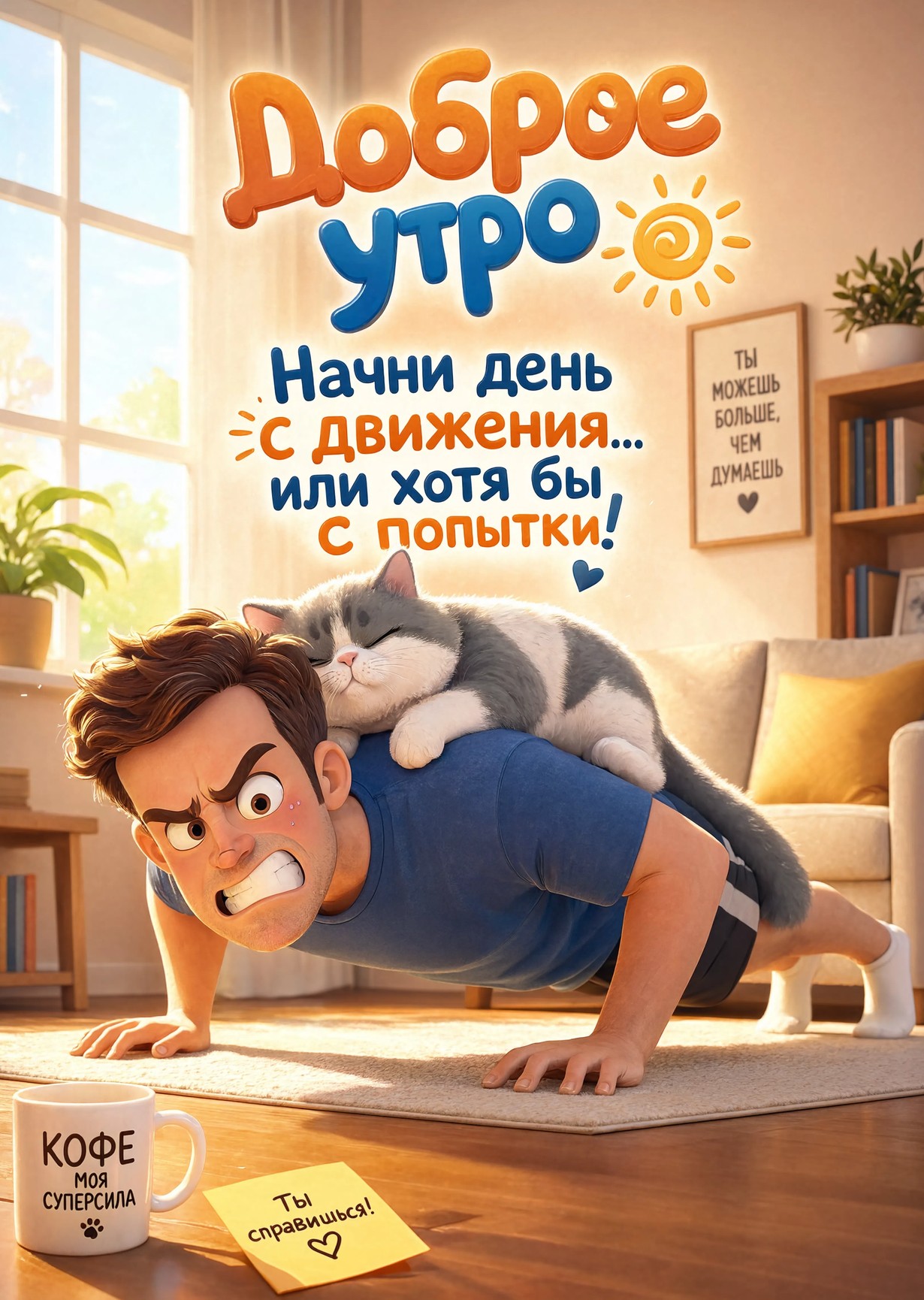 Открытка С Добрым Утром #244