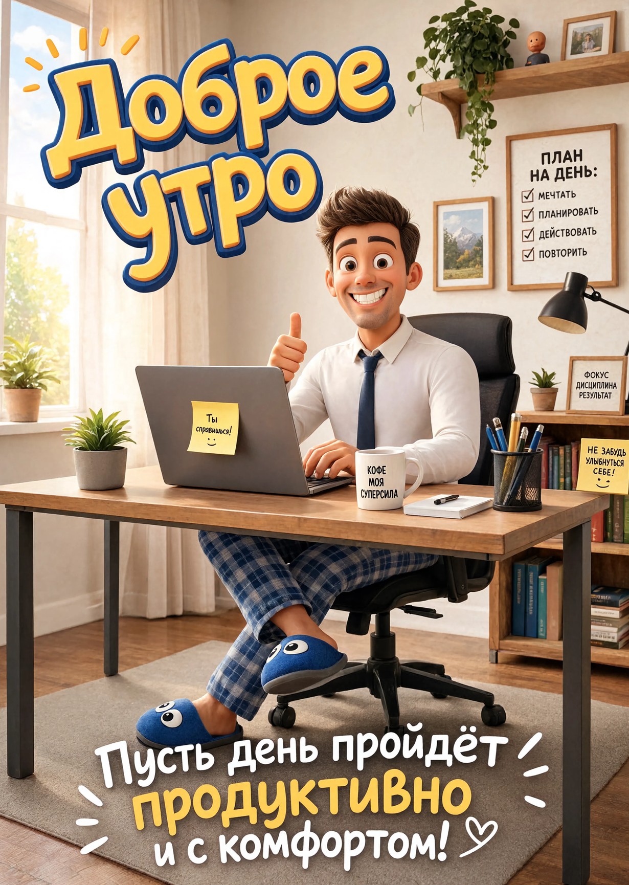 Открытка С Добрым Утром #229