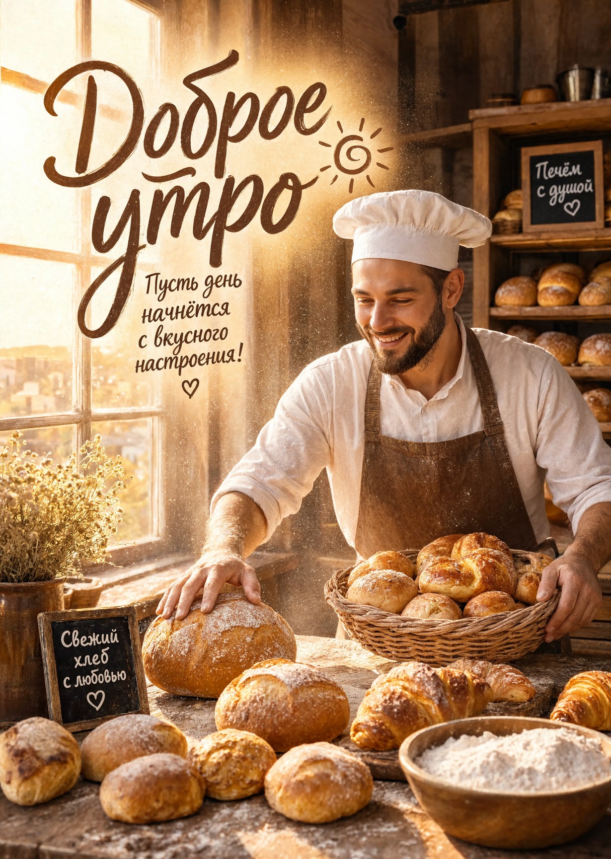 Открытка С Добрым Утром #450