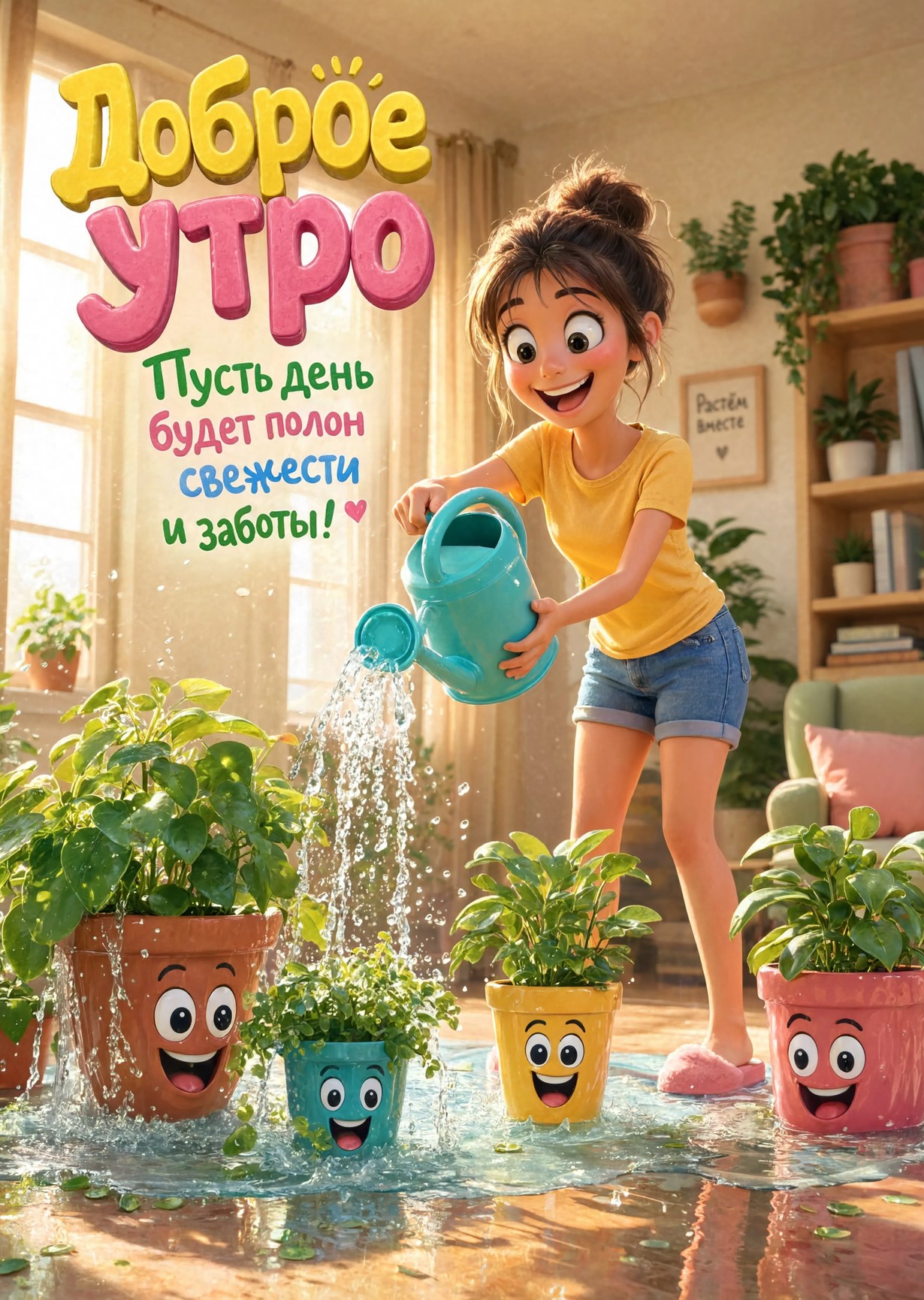 Открытка С Добрым Утром #238