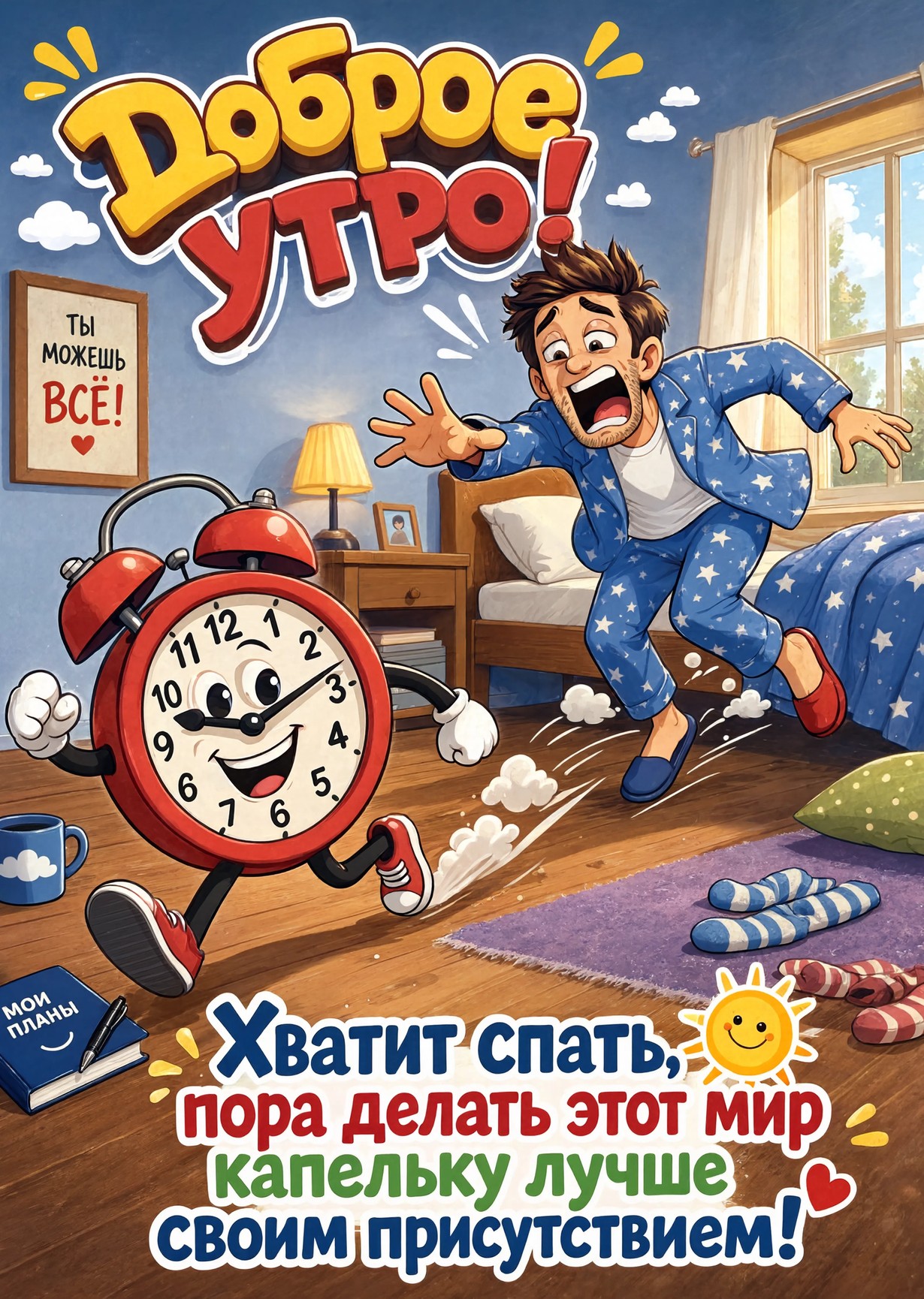 Открытка С Добрым Утром #424