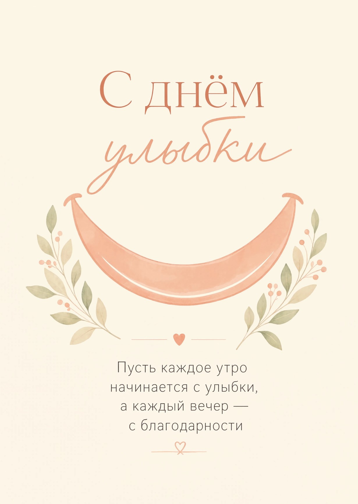 открытки с Днем Улыбки-21