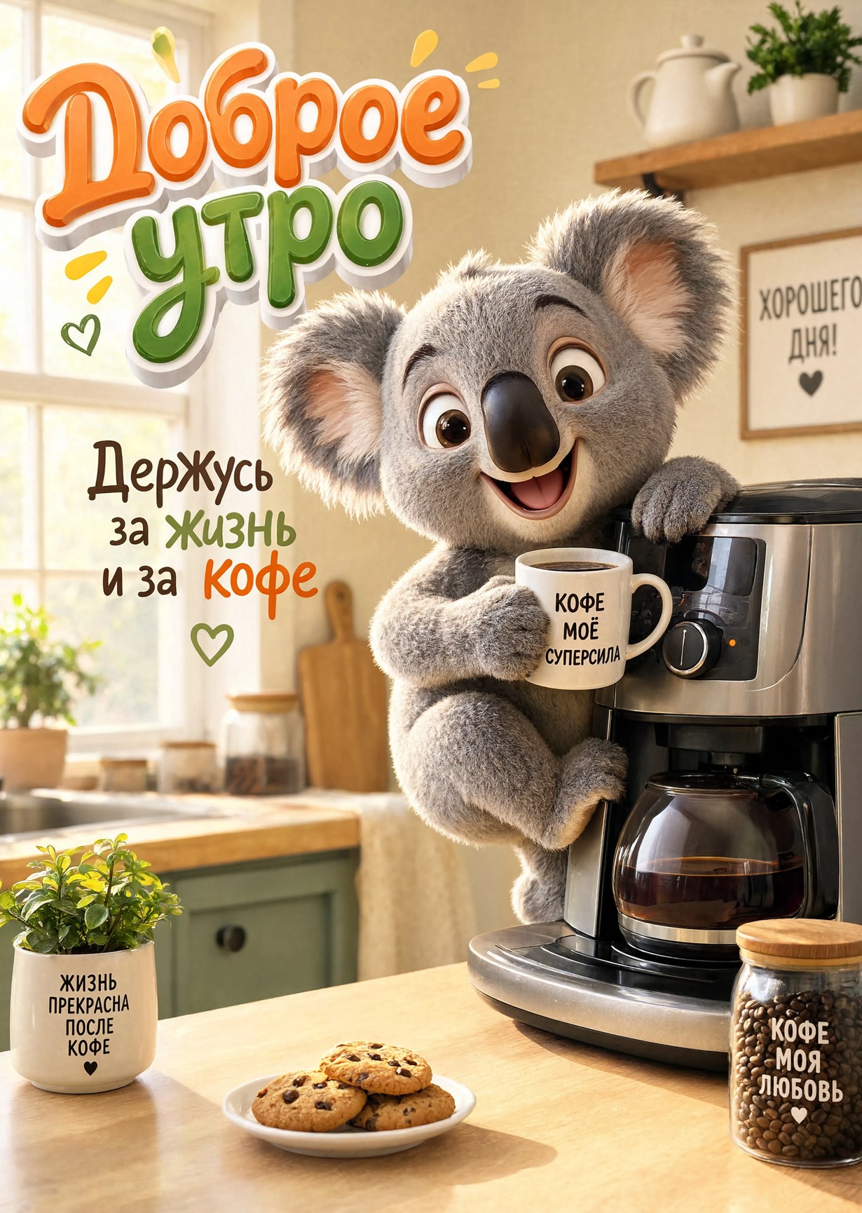 Открытка С Добрым Утром #275