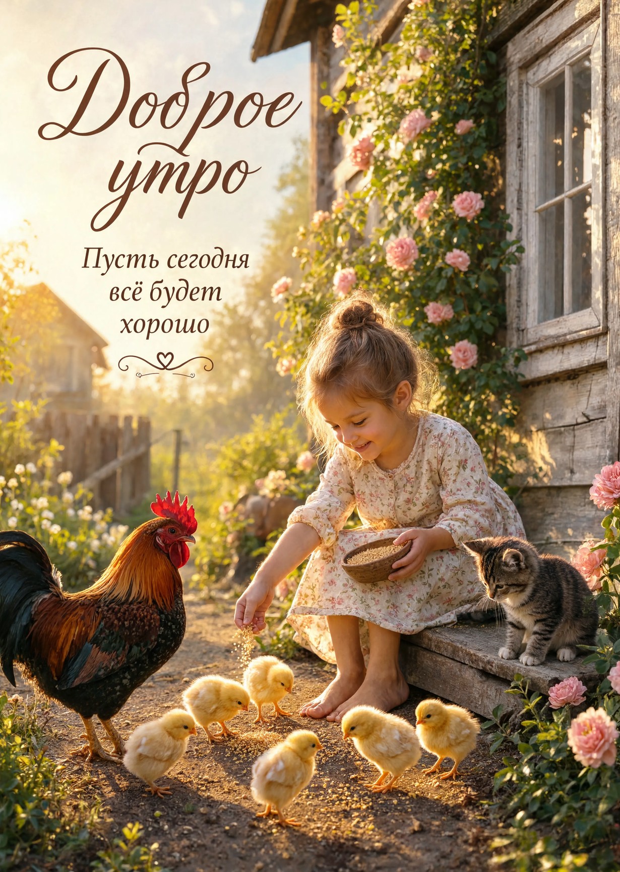 Открытка С Добрым Утром #445