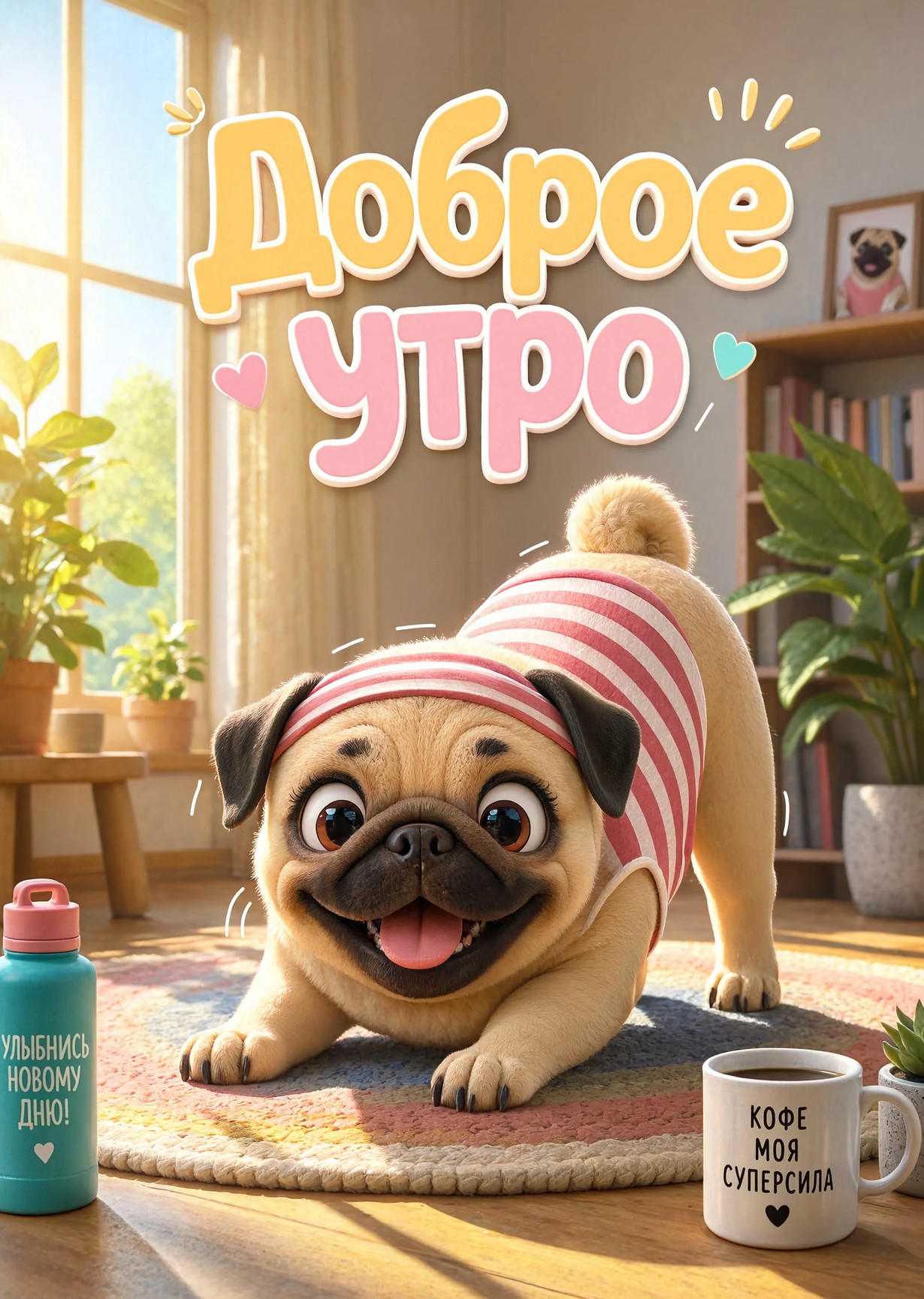 Открытка С Добрым Утром #302
