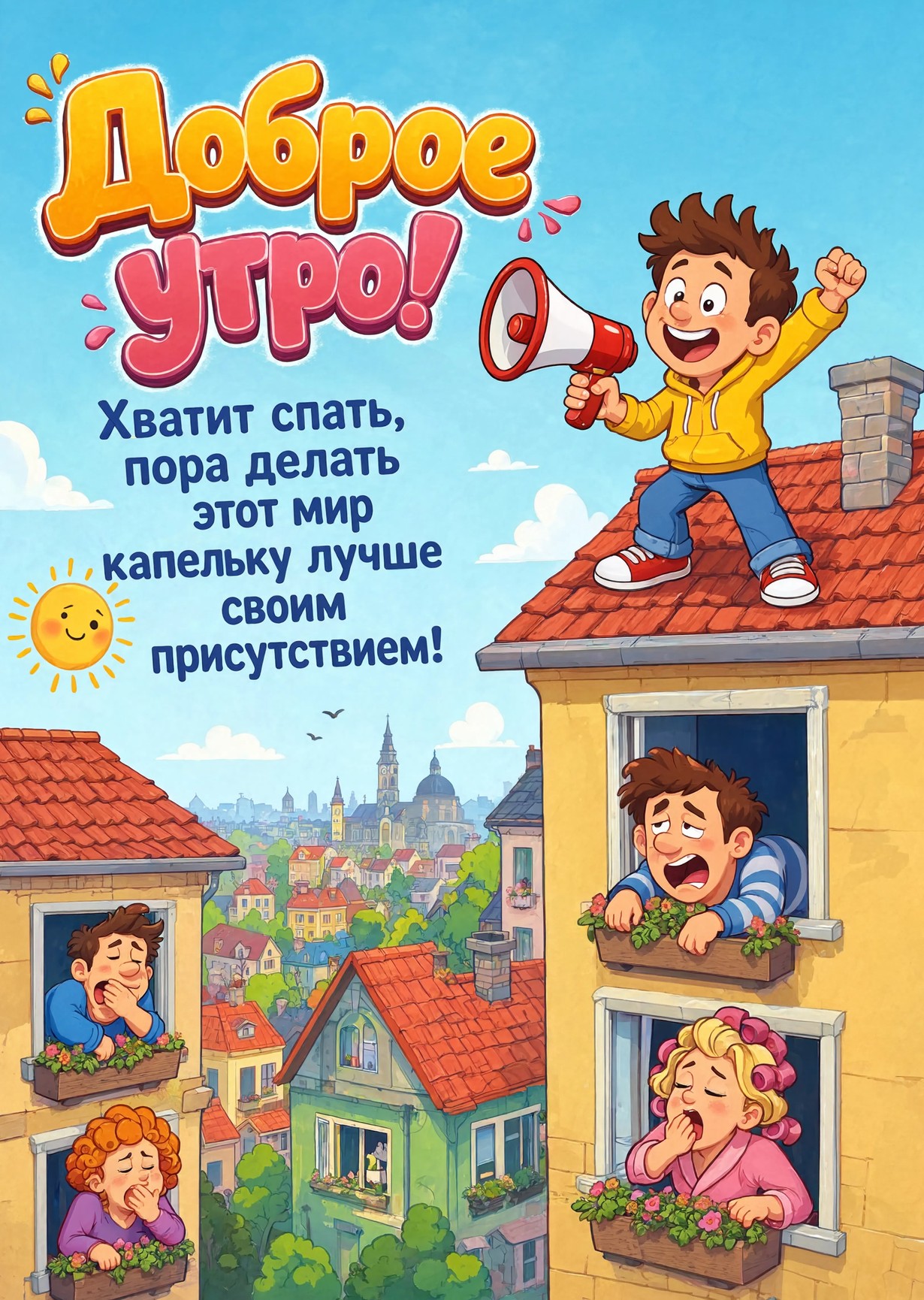 Открытка С Добрым Утром #375