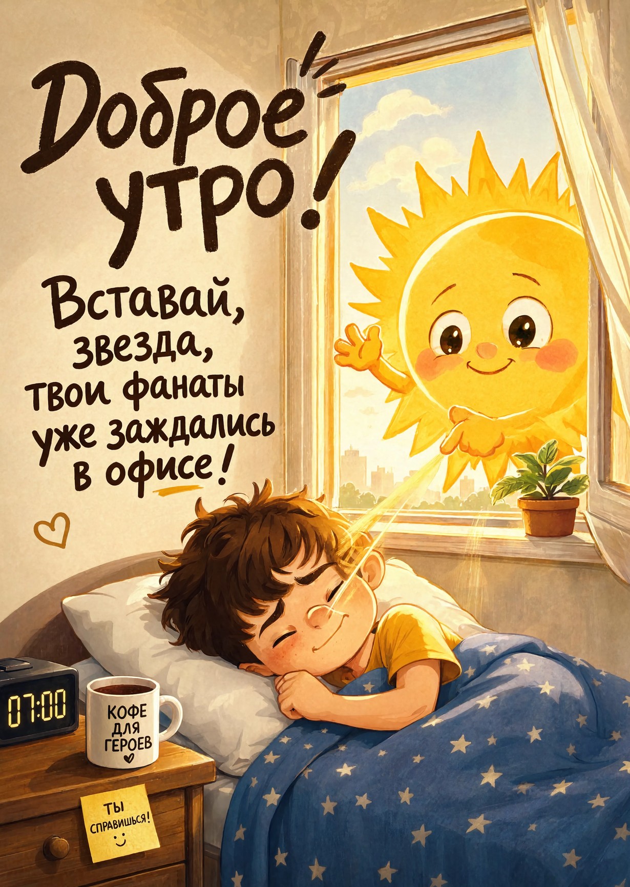 Открытка С Добрым Утром #393