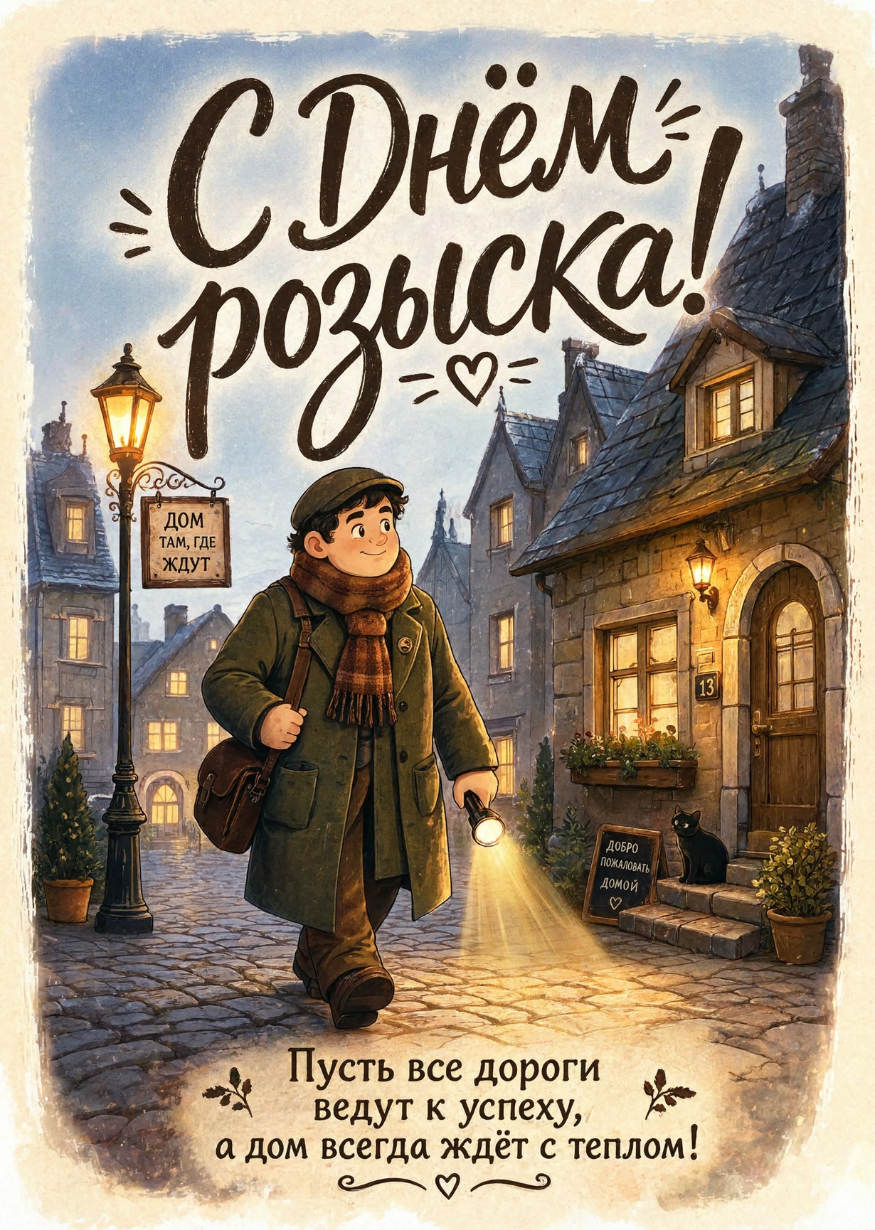 открытки с Днем Розыска-44