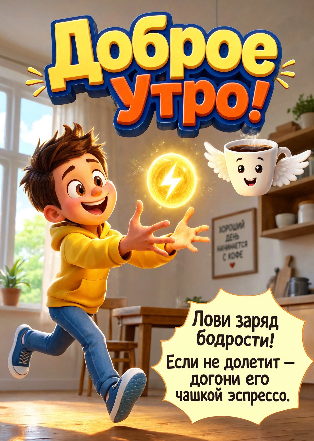 Открытка С Добрым Утром #427