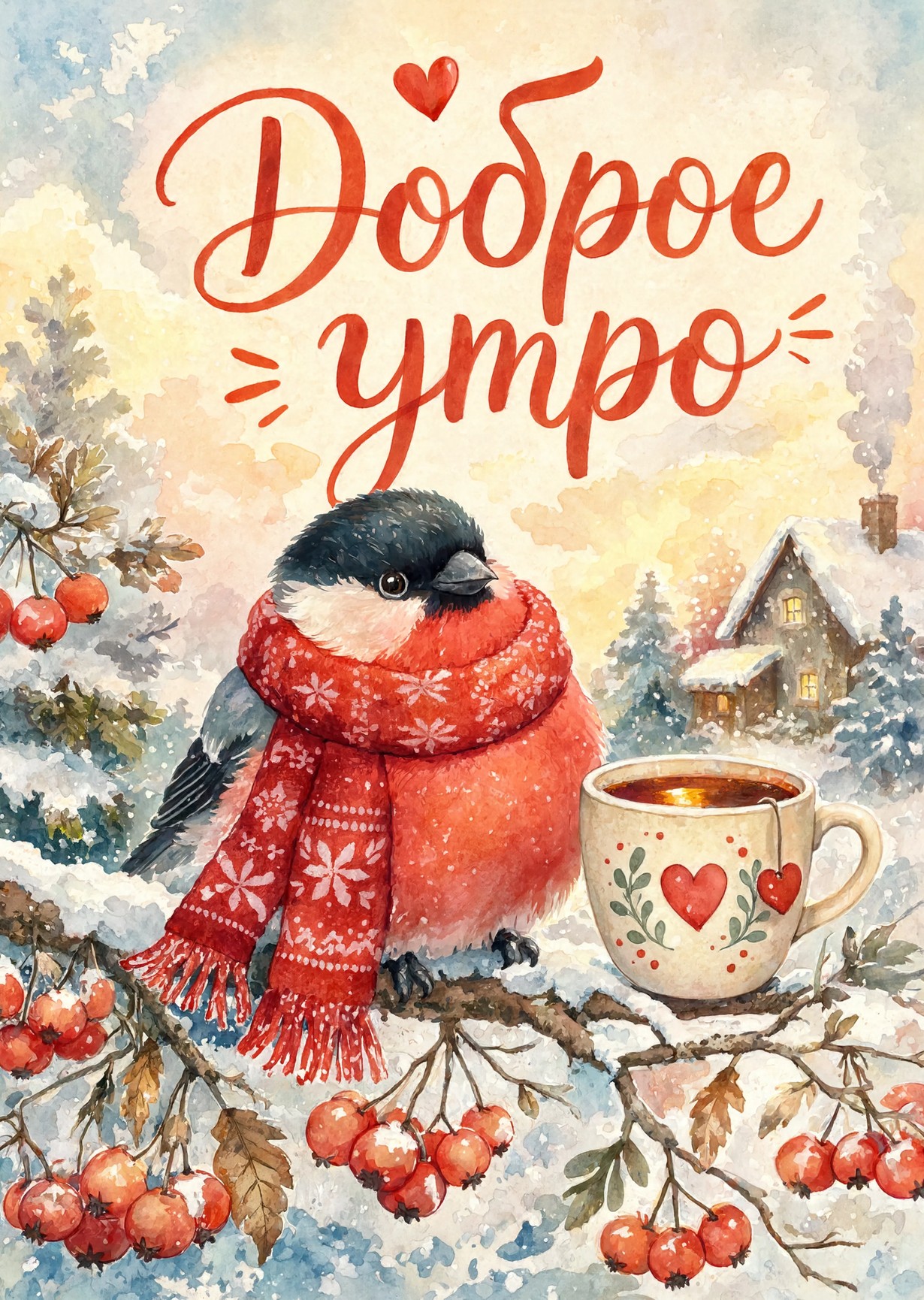 Открытка С Добрым Утром #249