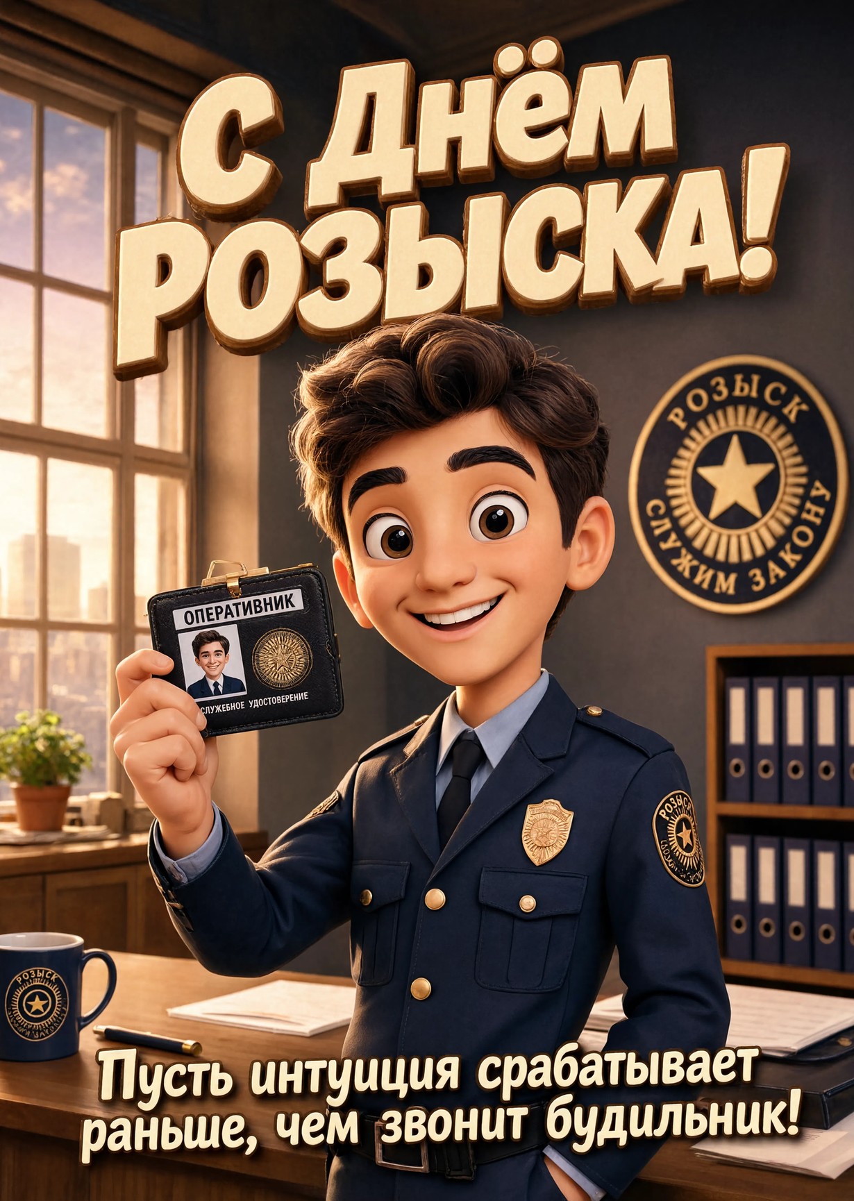 открытки с Днем Розыска-20