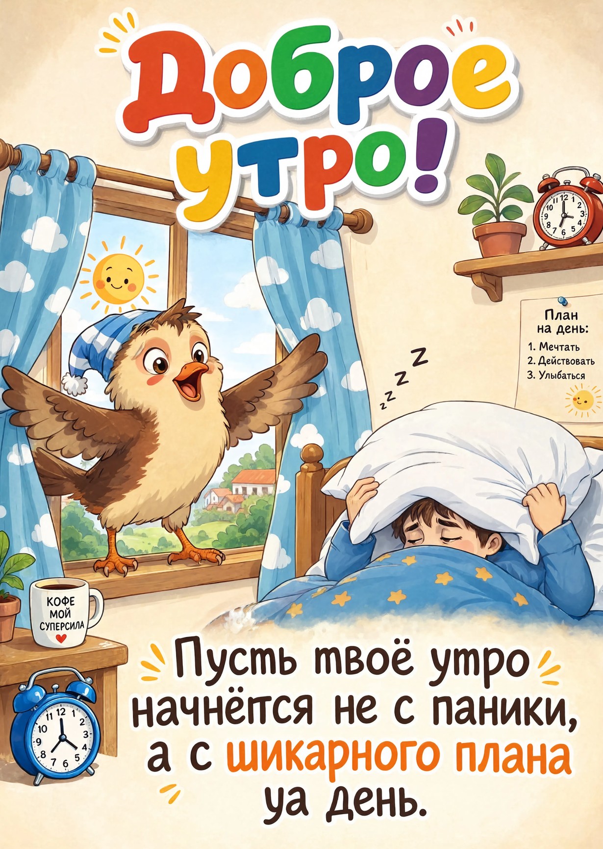 Открытка С Добрым Утром #403