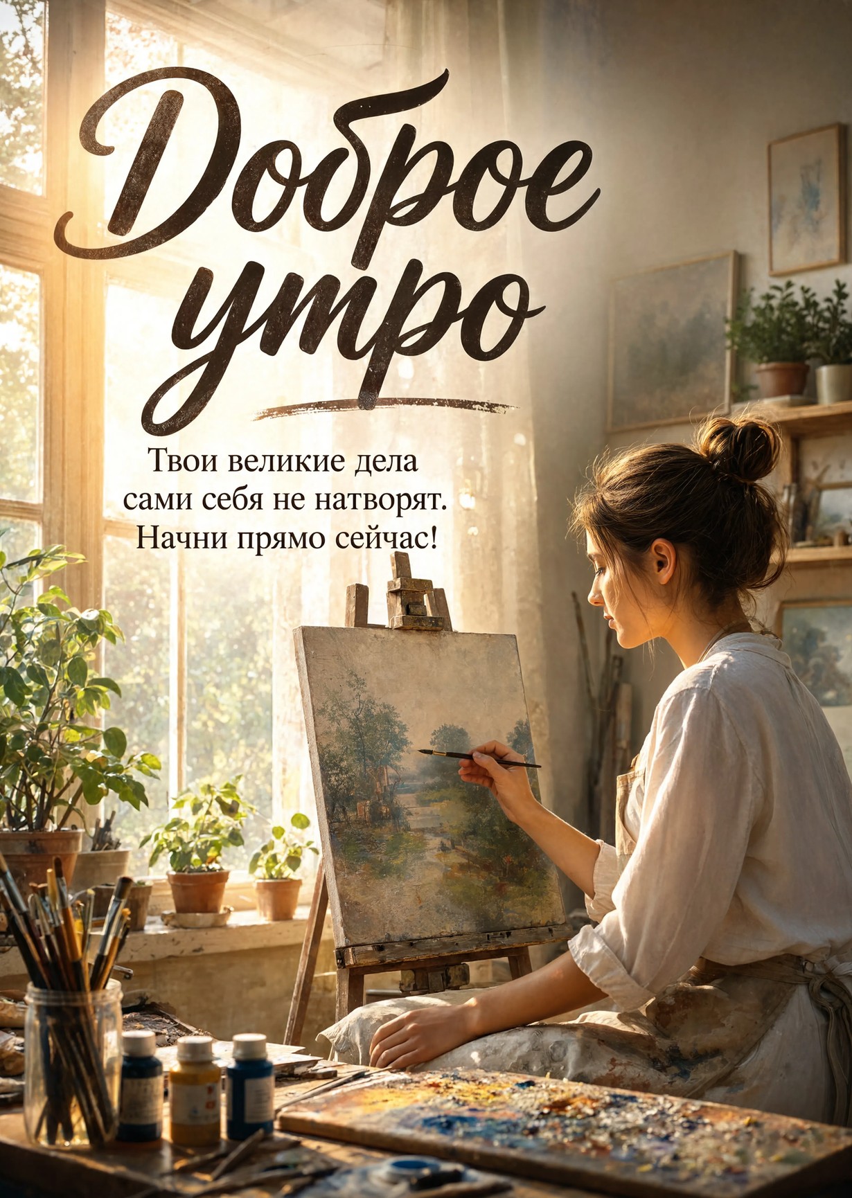 Открытка С Добрым Утром #425