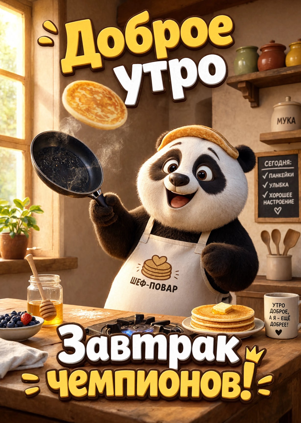Открытка С Добрым Утром #298
