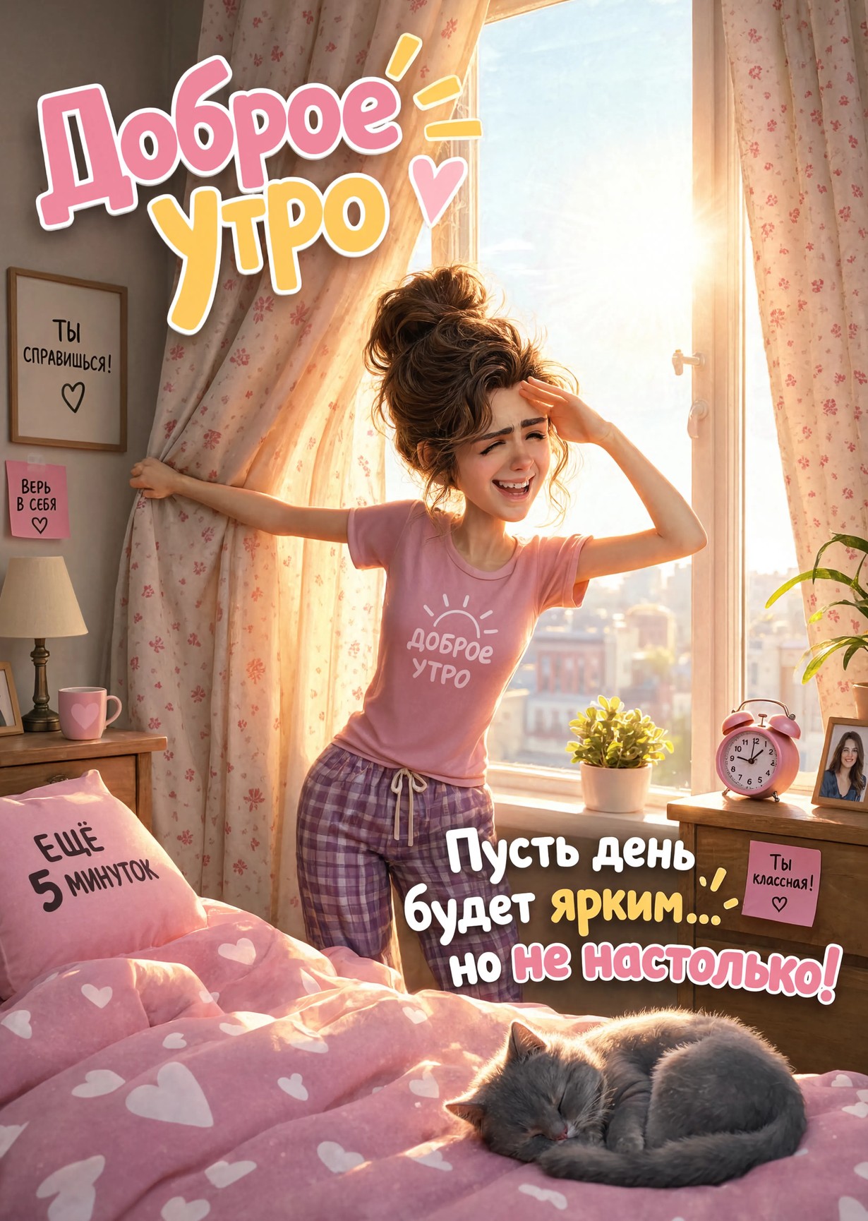 Открытка С Добрым Утром #254