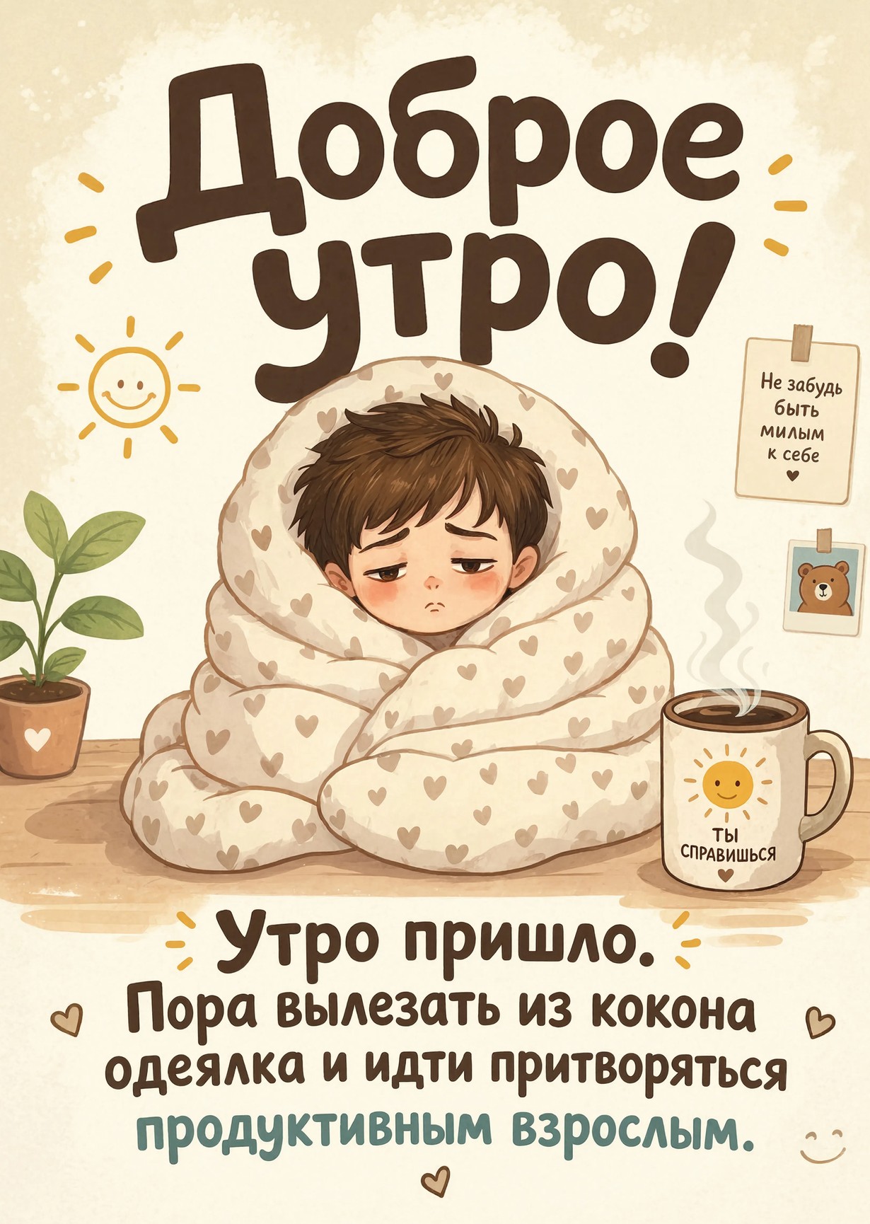 Открытка С Добрым Утром #433