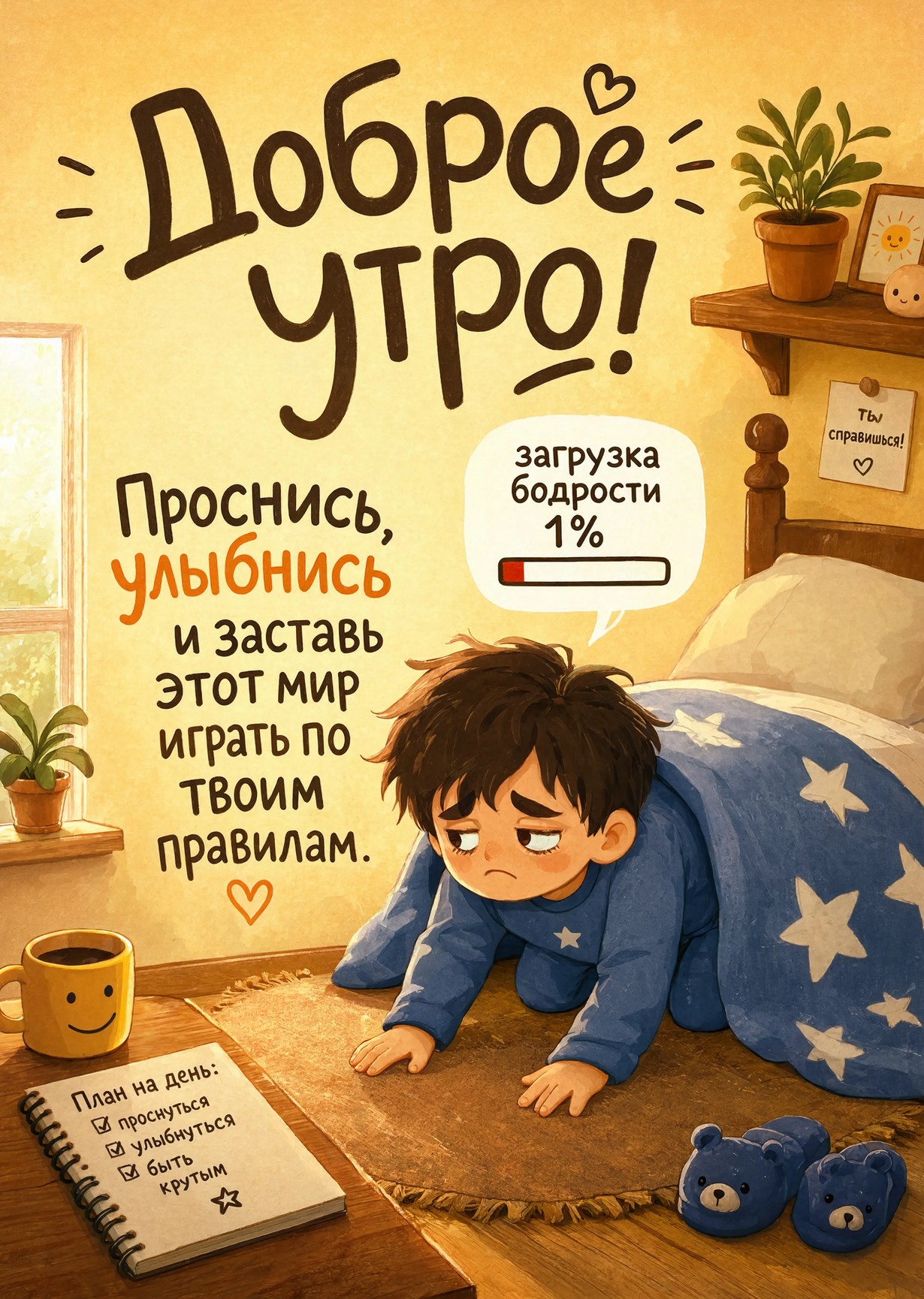 Открытка С Добрым Утром #385