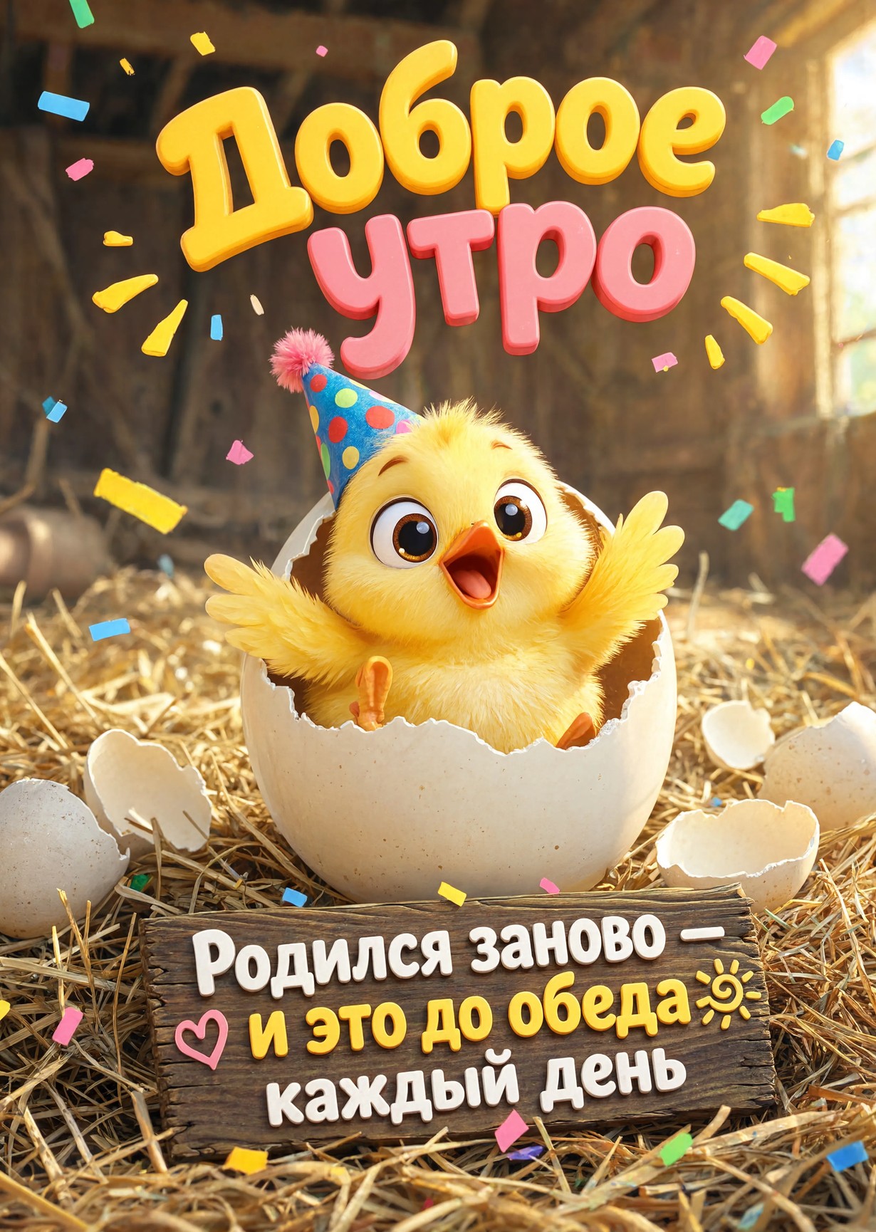 Открытка С Добрым Утром #295