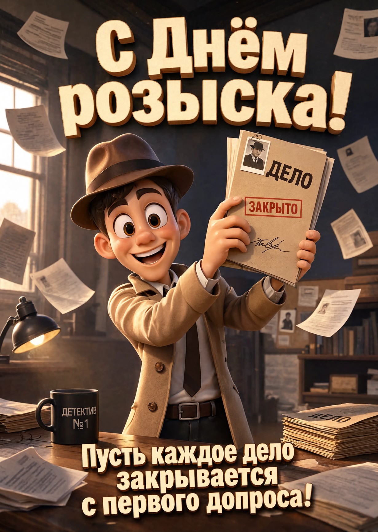открытки с Днем Розыска-18