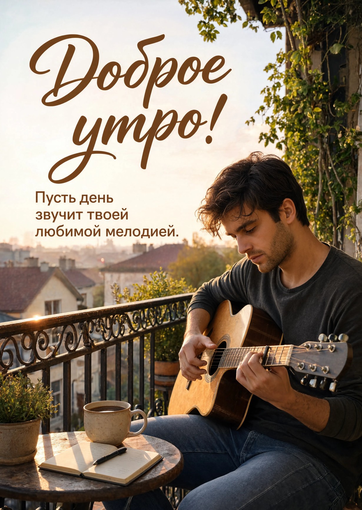Открытка С Добрым Утром #388