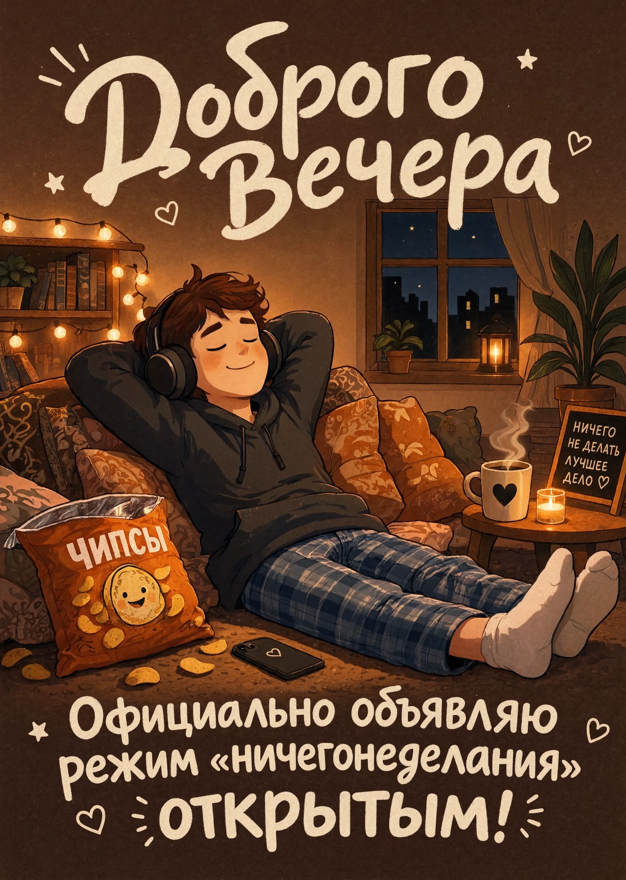 Открытка Хорошего вечера #199