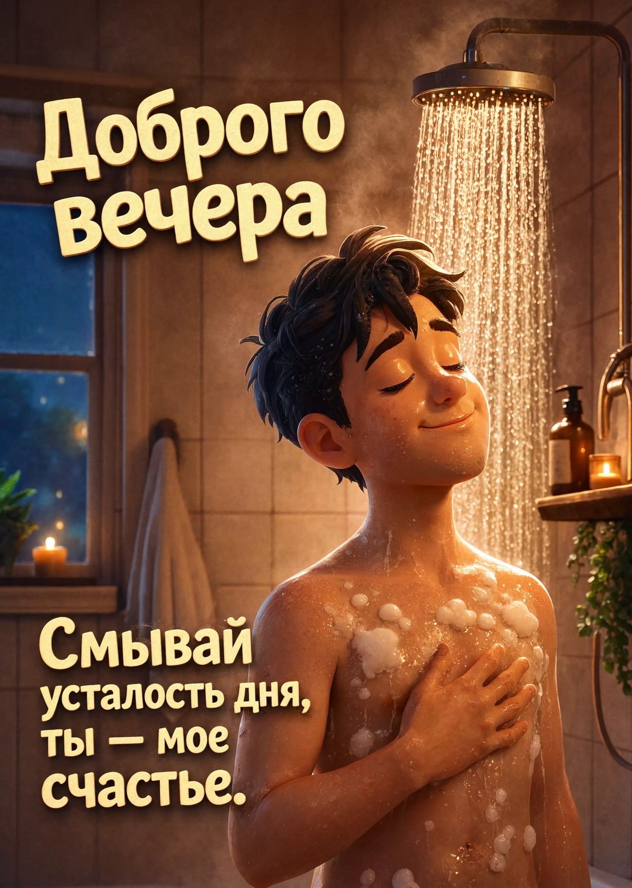 Открытка Хорошего вечера #157