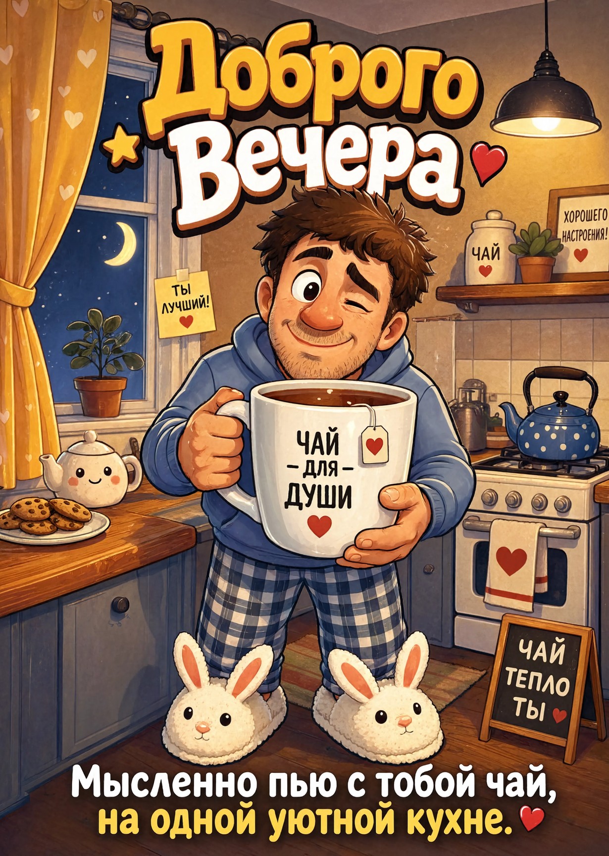 Открытка Хорошего вечера #212