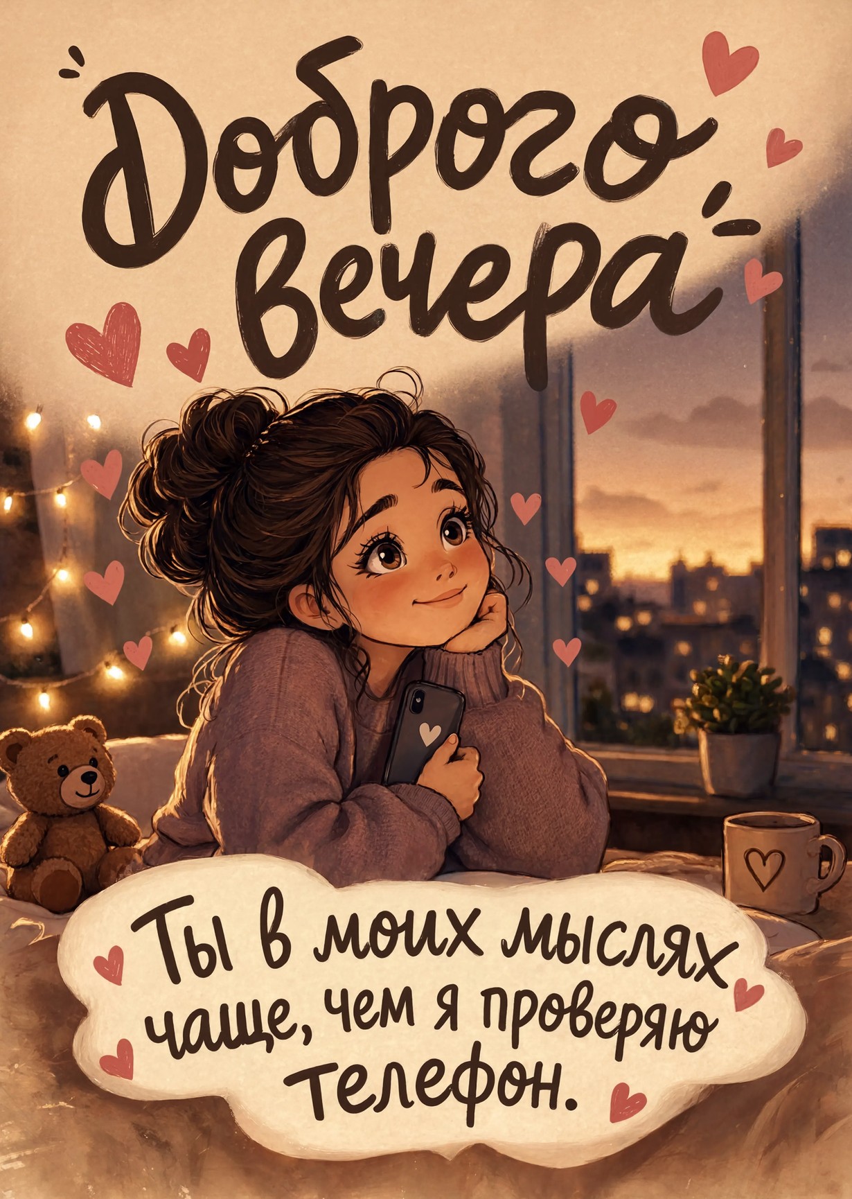 Открытка Хорошего вечера #155