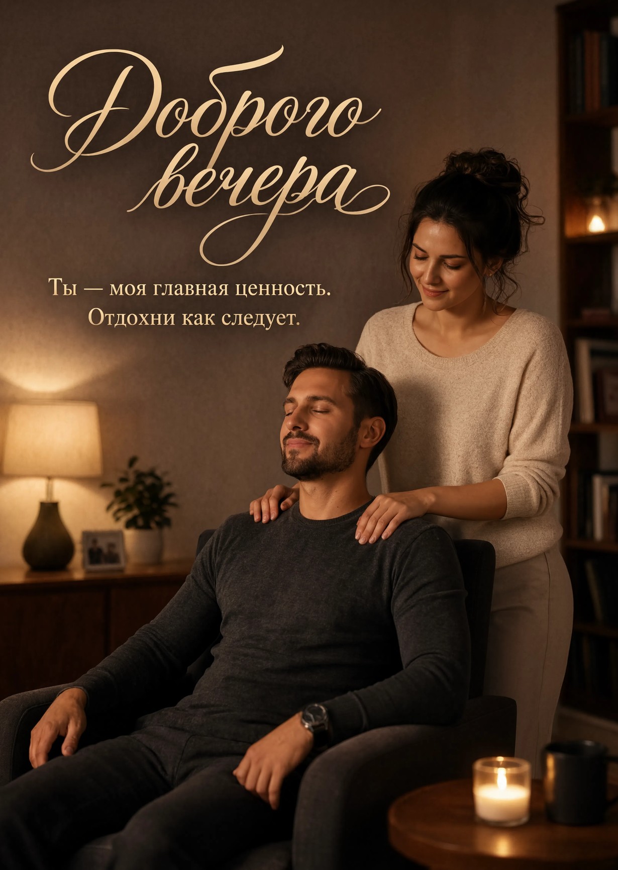 Открытка Хорошего вечера #161