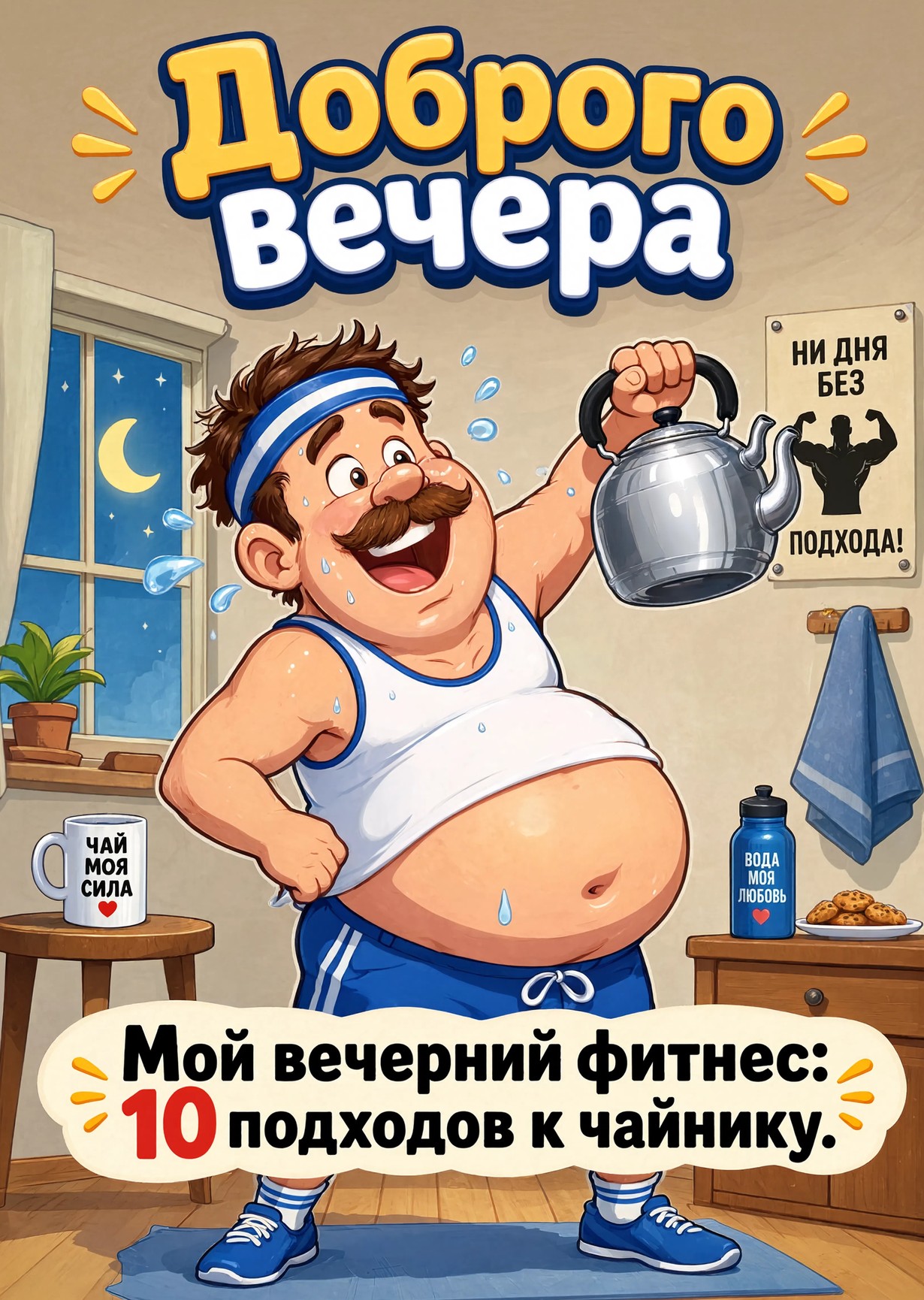 Открытка Хорошего вечера #154