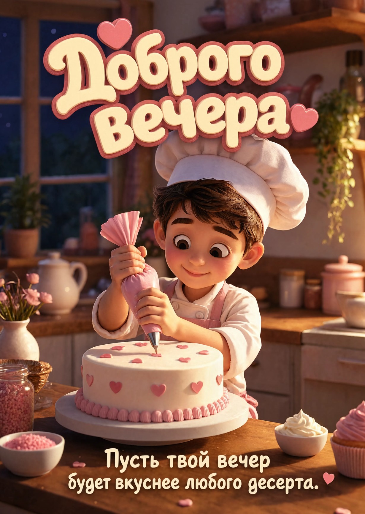 Открытка Хорошего вечера #198