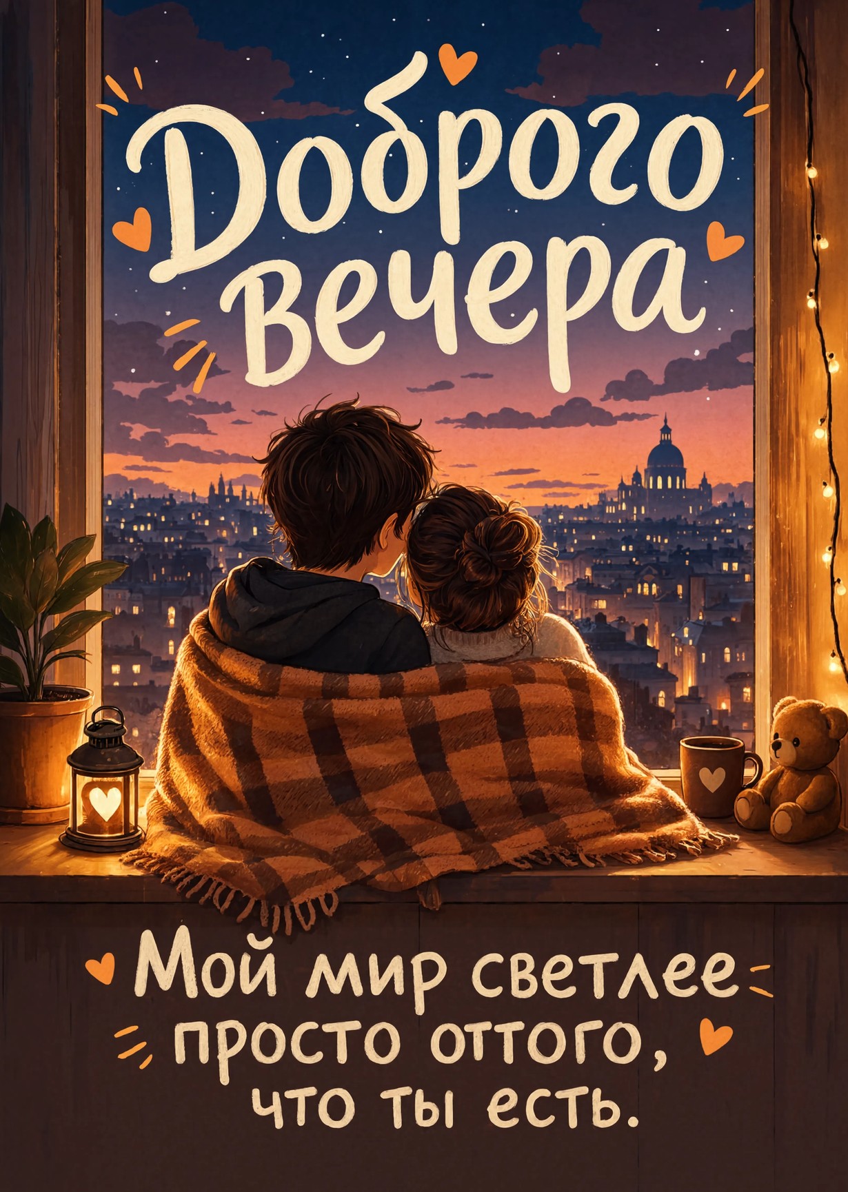 Открытка Хорошего вечера #188