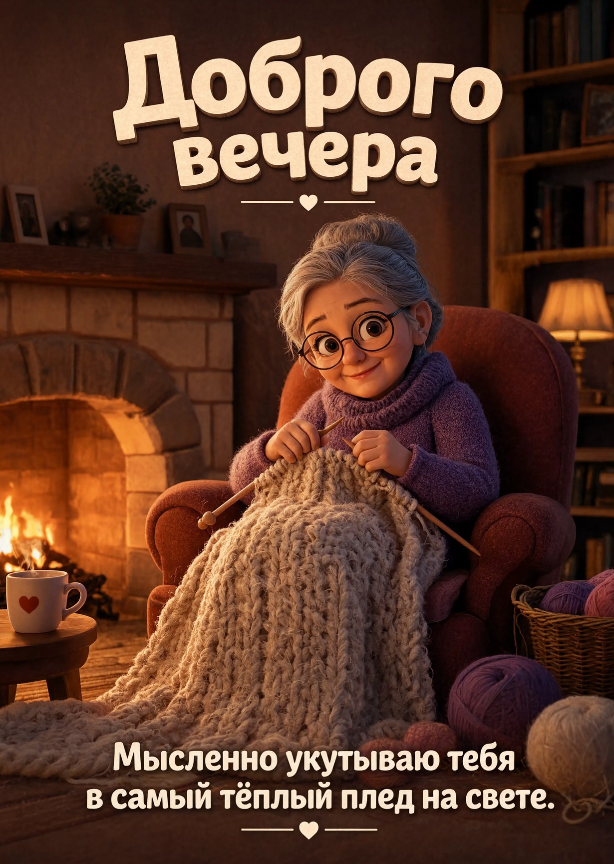 Открытка Хорошего вечера #204