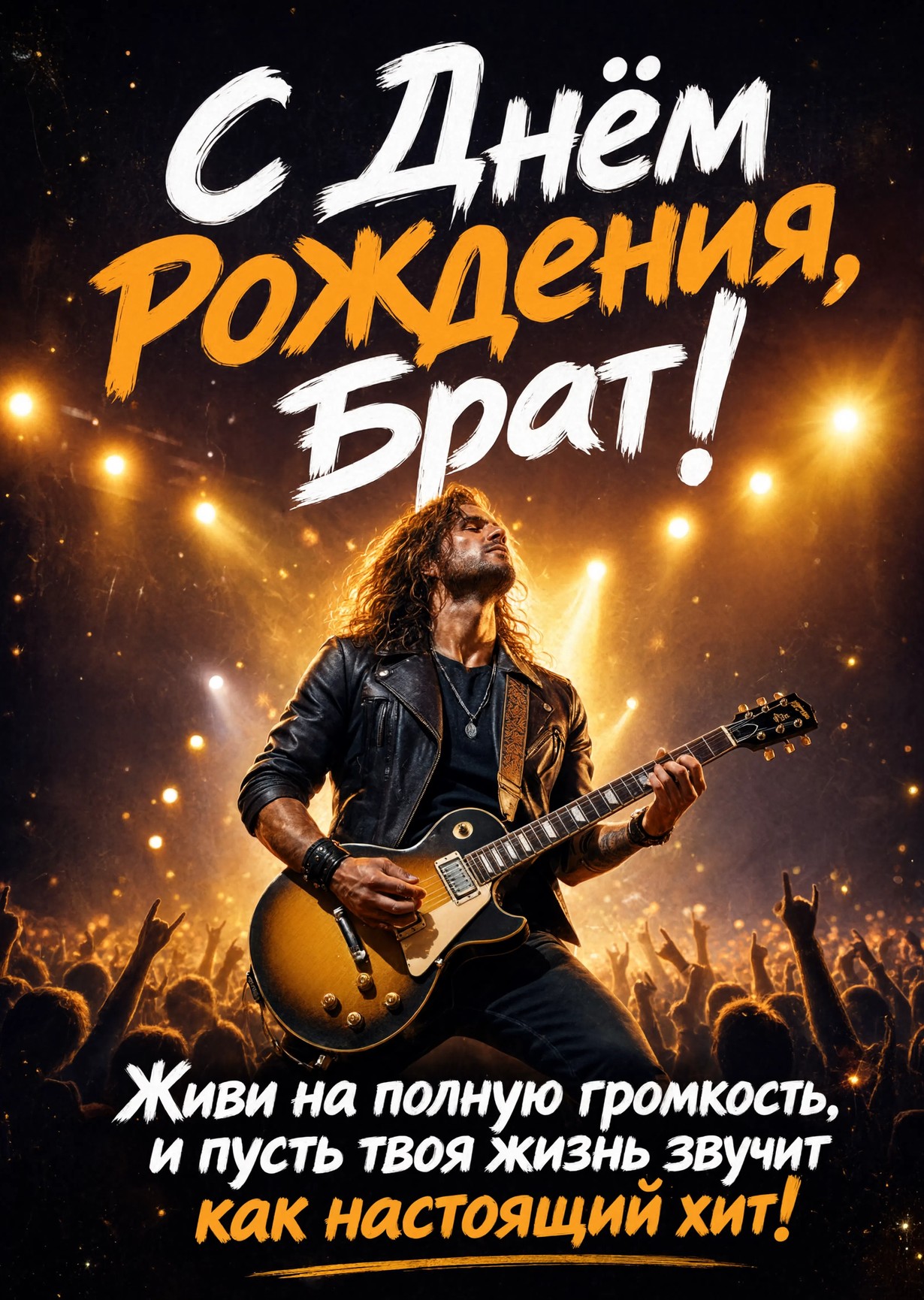 Открытка С днём рождения брату  #53
