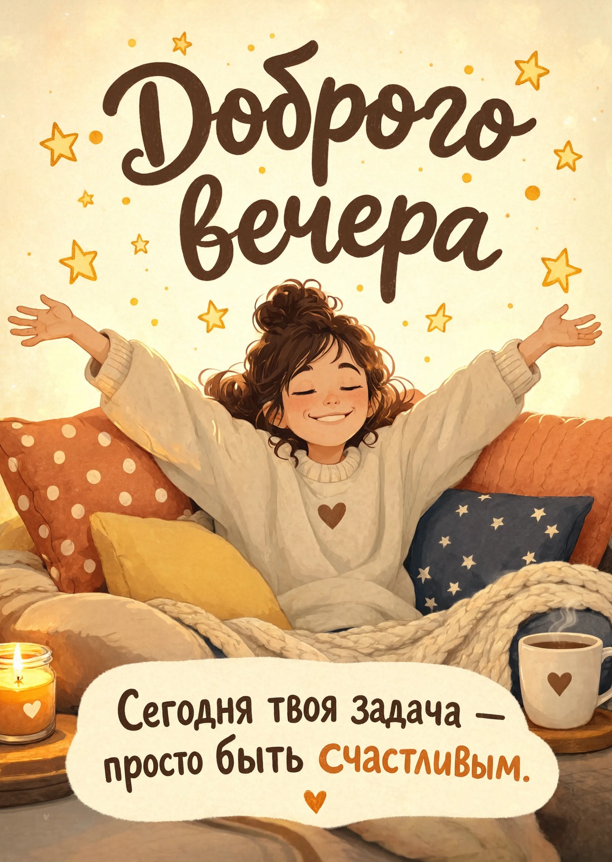 Открытка Хорошего вечера #146