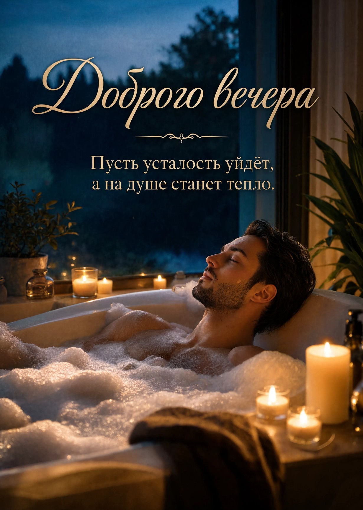 Открытка Хорошего вечера #165