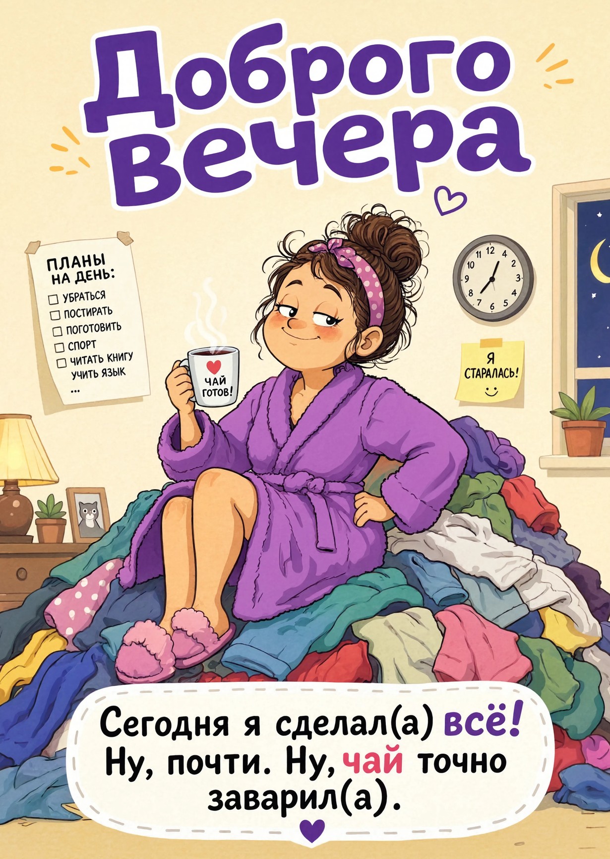 Открытка Хорошего вечера #200