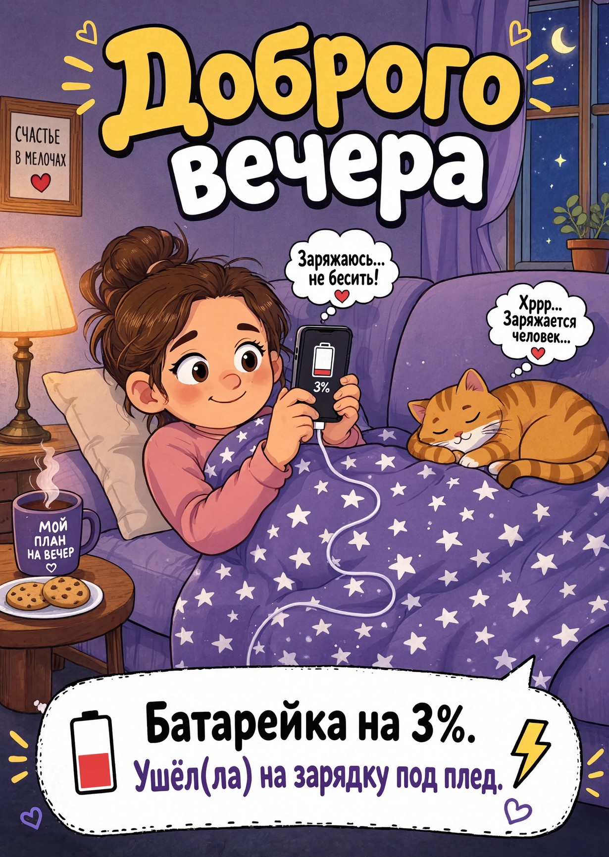 Открытка Хорошего вечера #183