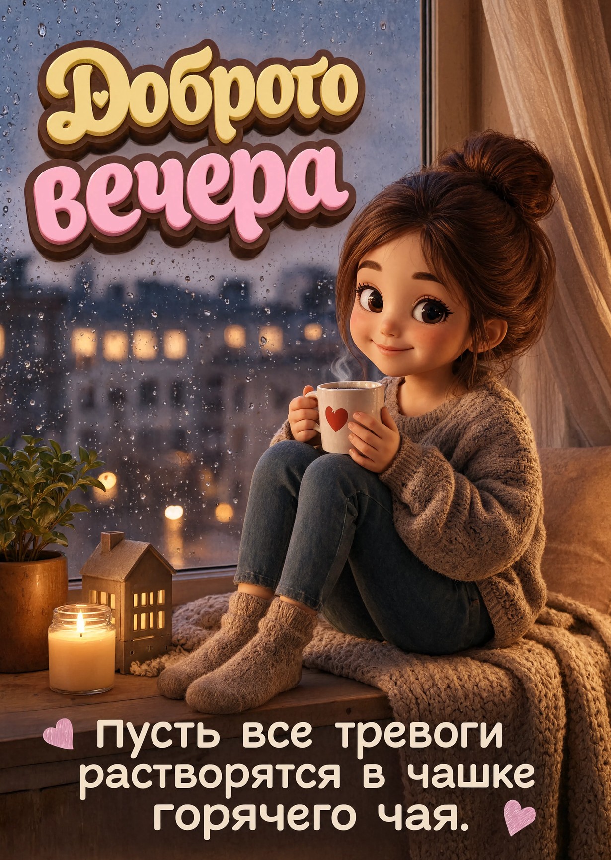 Открытка Хорошего вечера #180