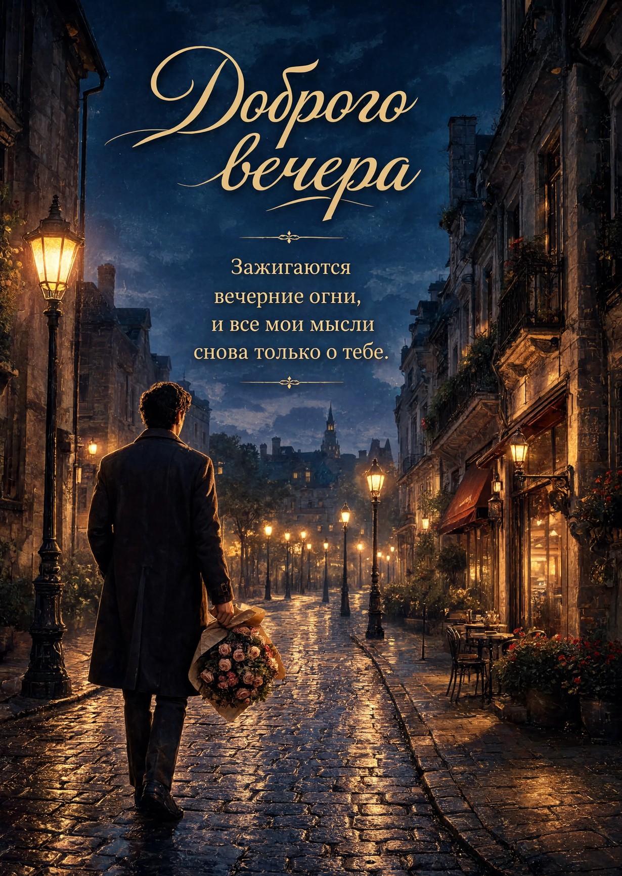 Открытка Хорошего вечера #213