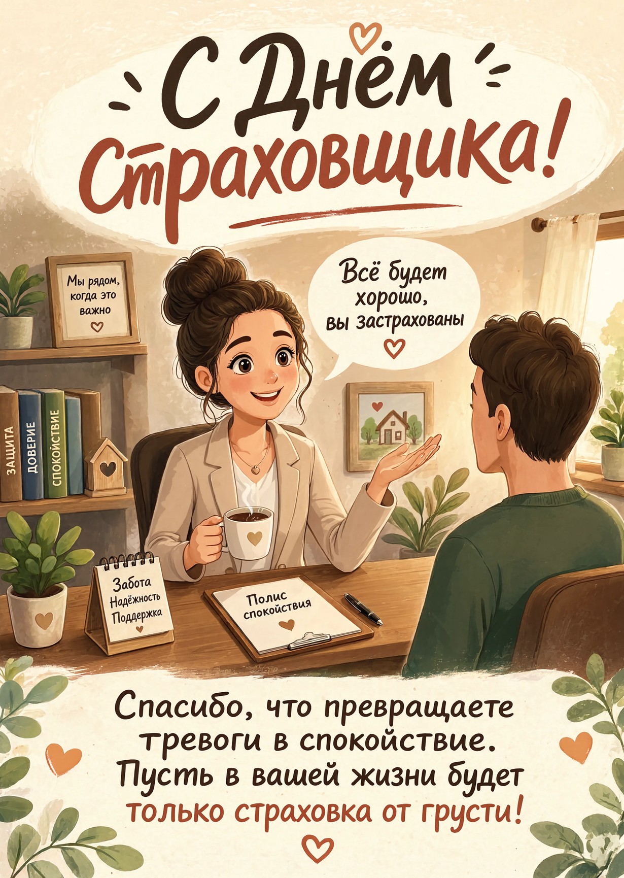 открытки с Днем Страховщика-9