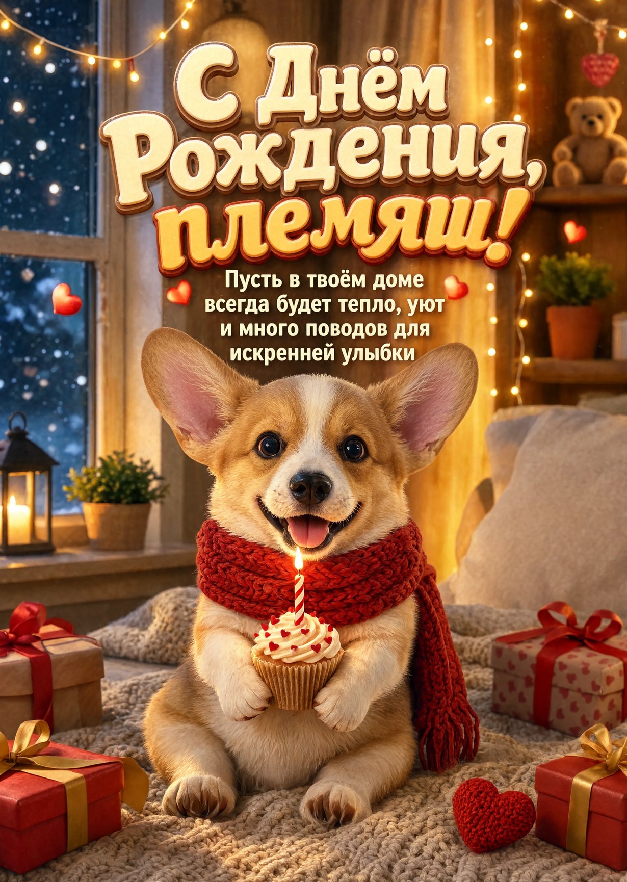 Открытка "С днем рождения пемяннику" #48