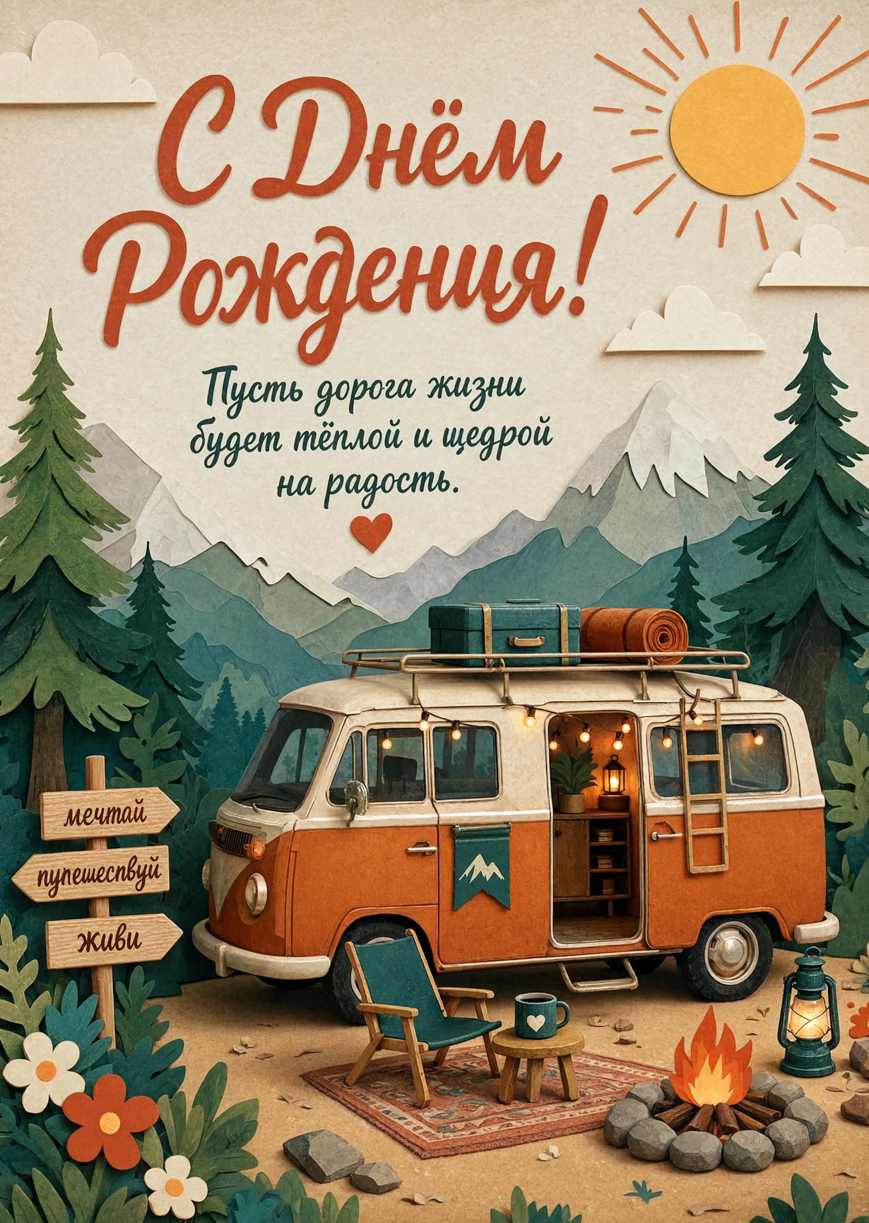 Открытка "С днём рождения парню" #30