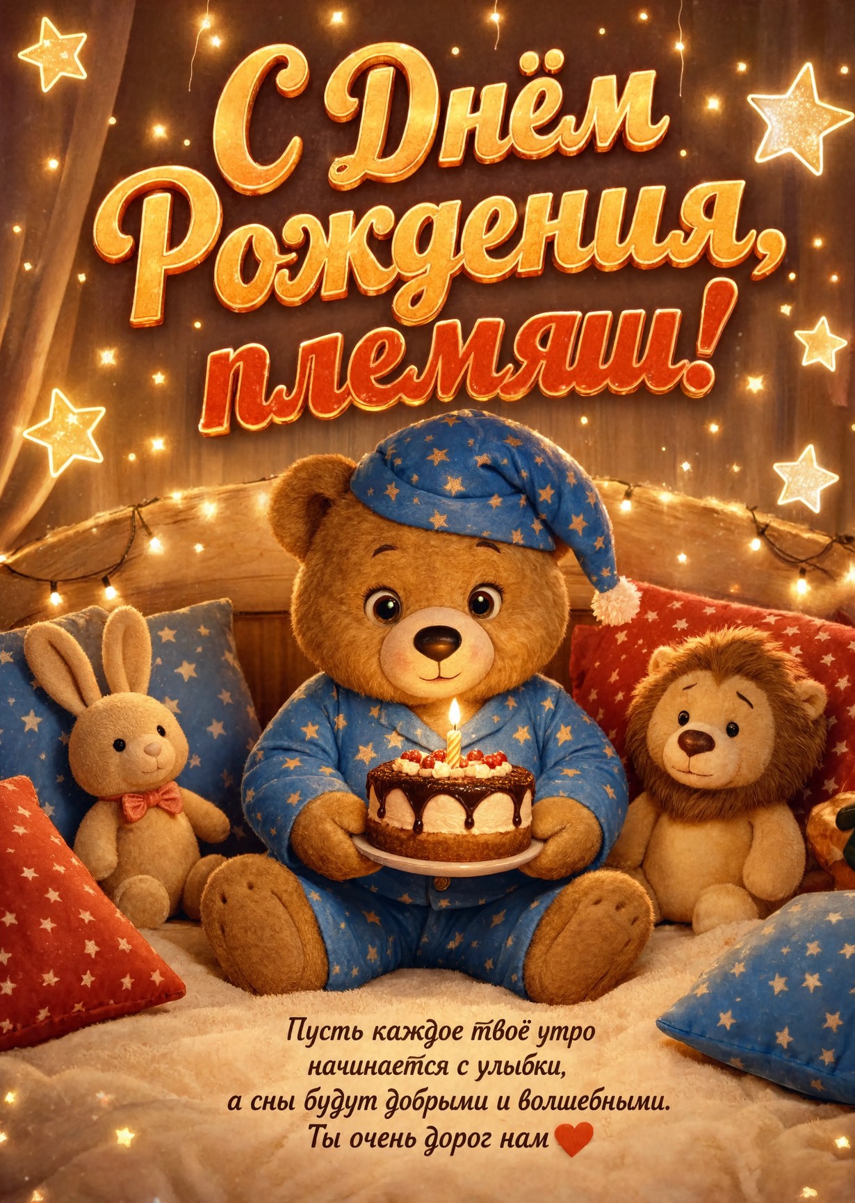 Открытка "С днем рождения пемяннику" #36