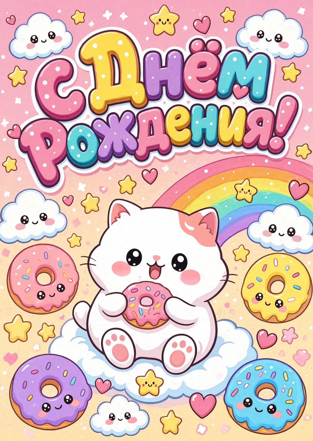 Открытка "С днём рождения" #112