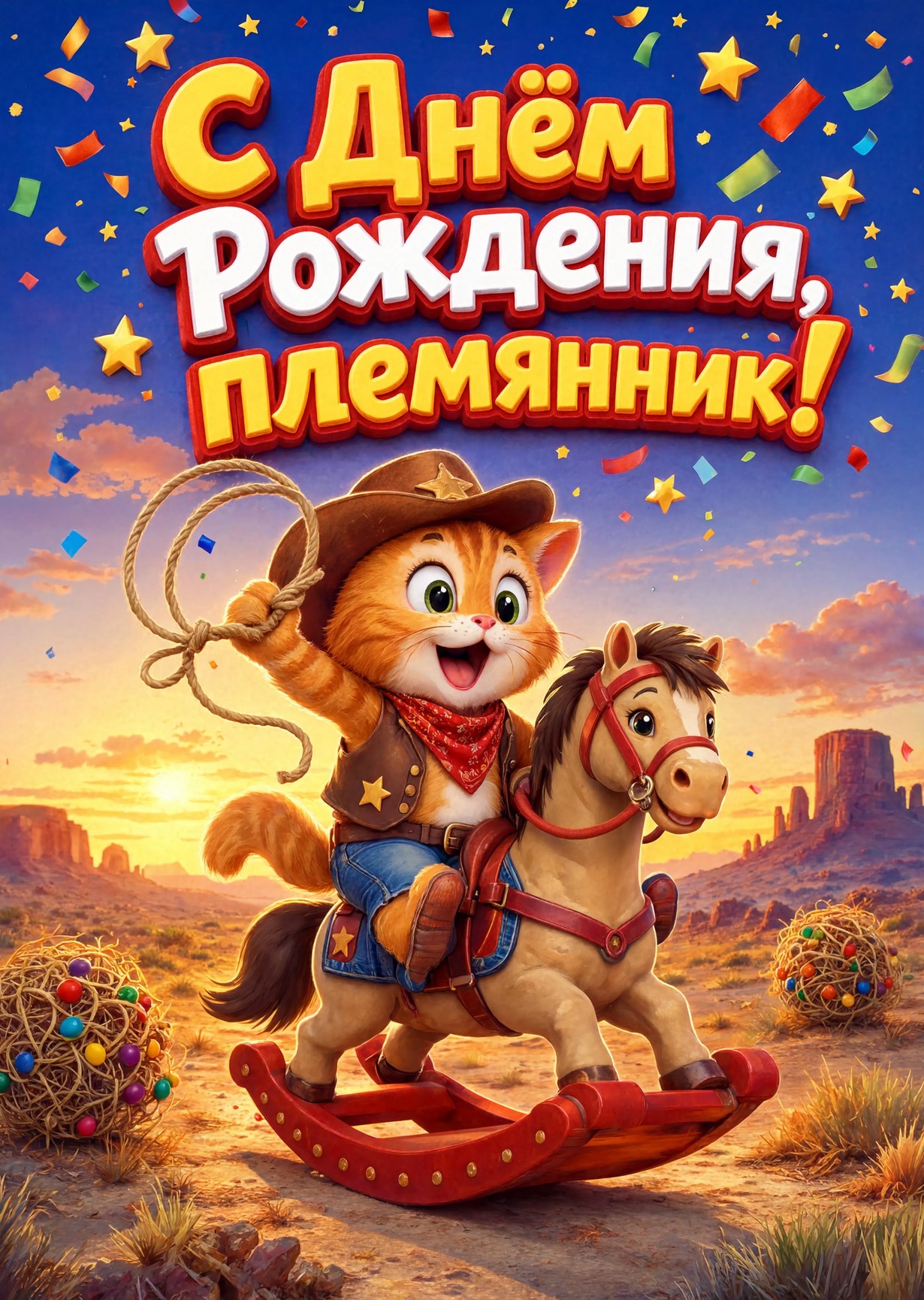 Открытка "С днем рождения пемяннику" #31