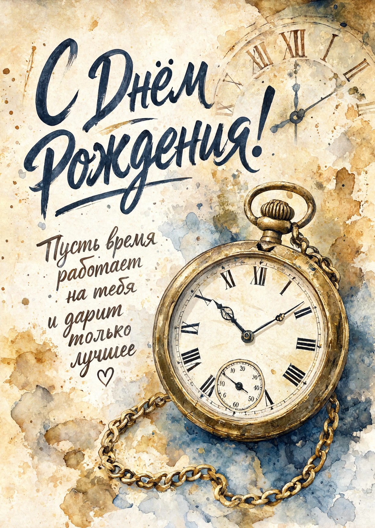 Открытка "С днём рождения парню" #7